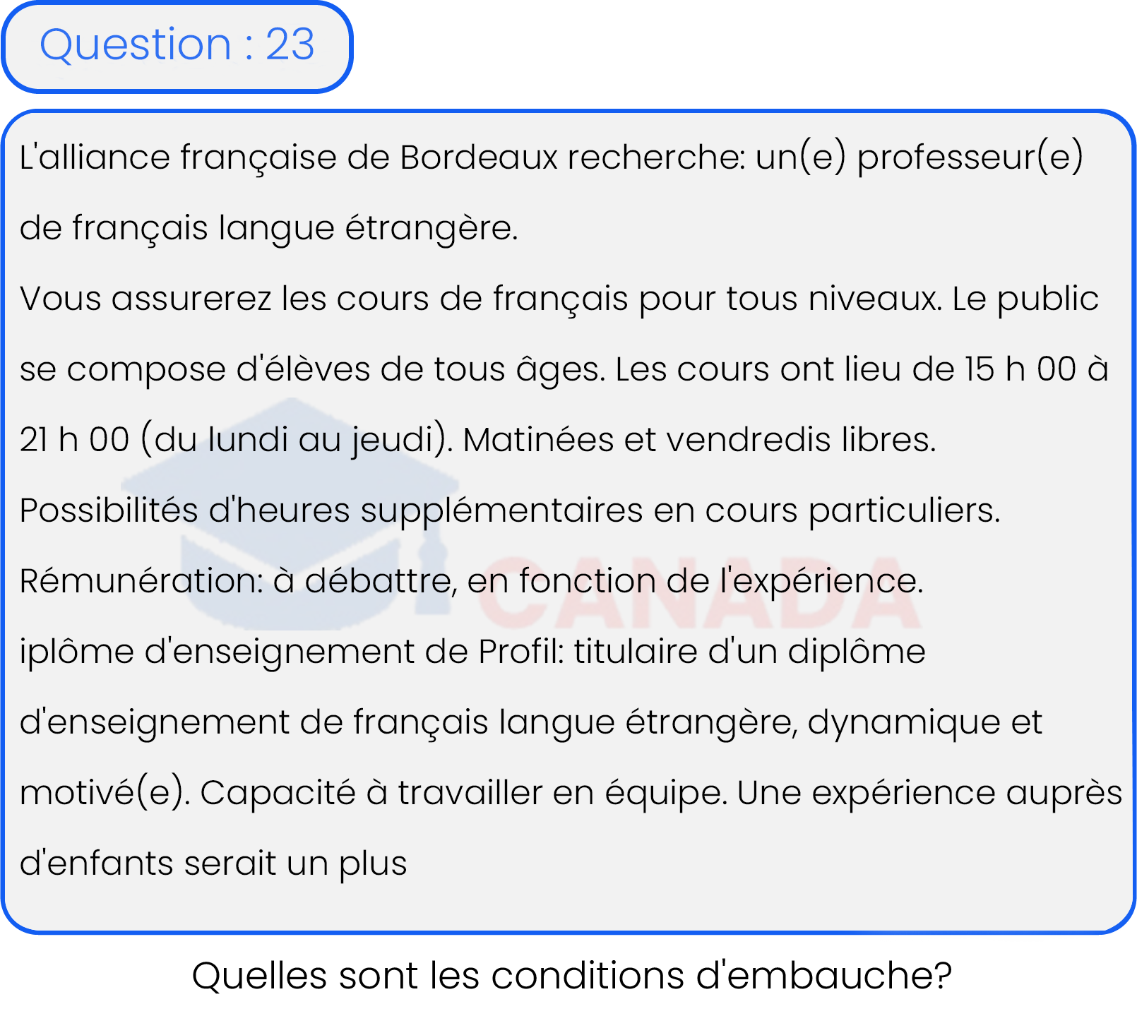 Question 23