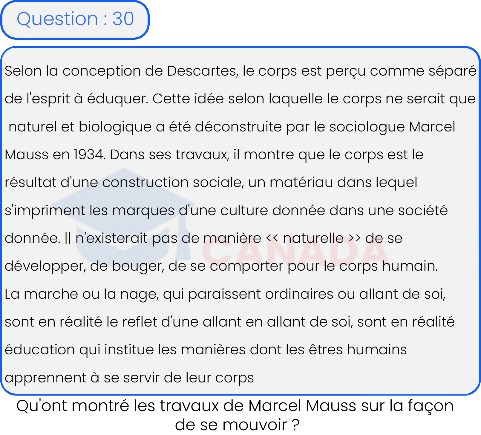 Question 30