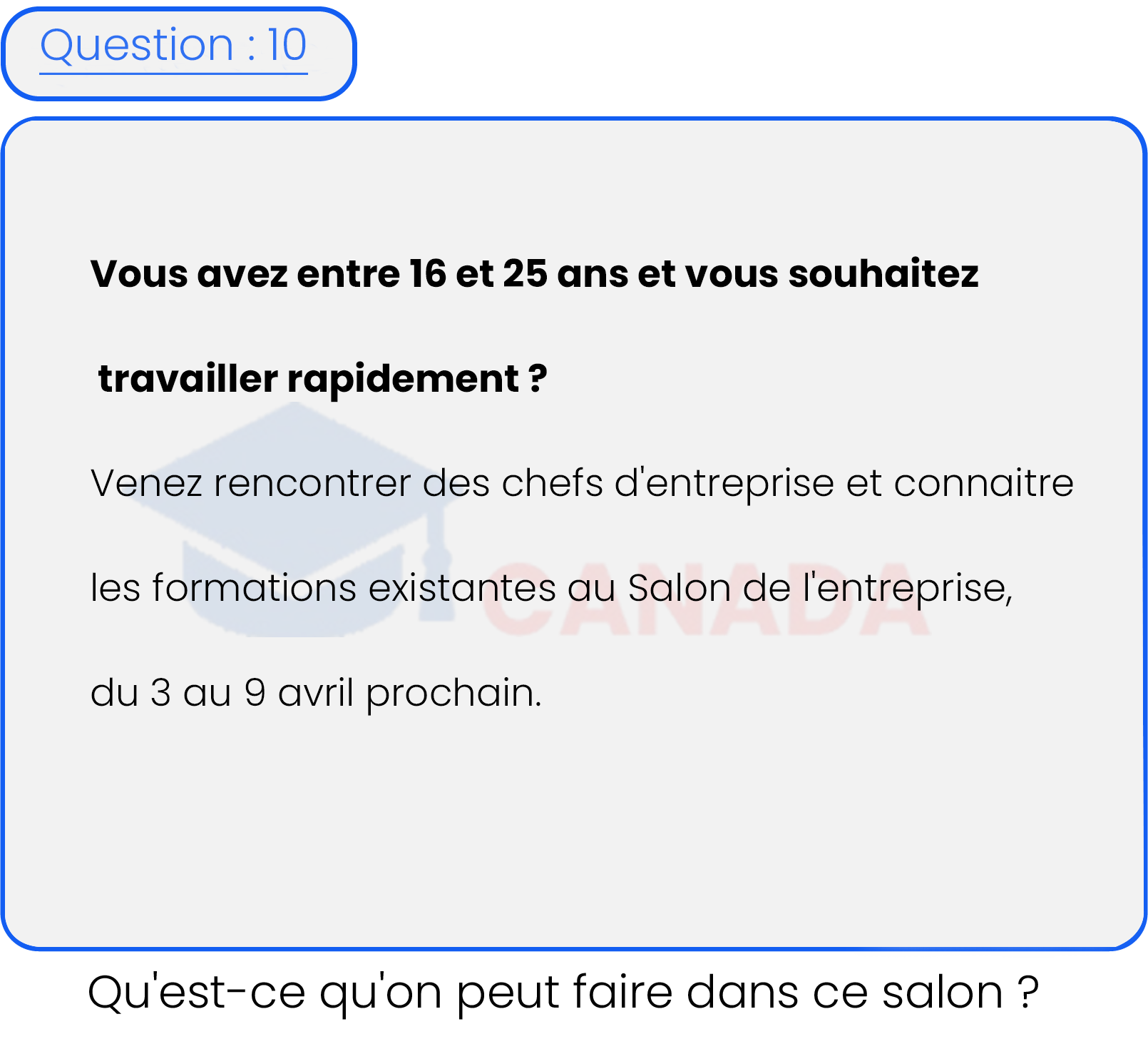 Question 10