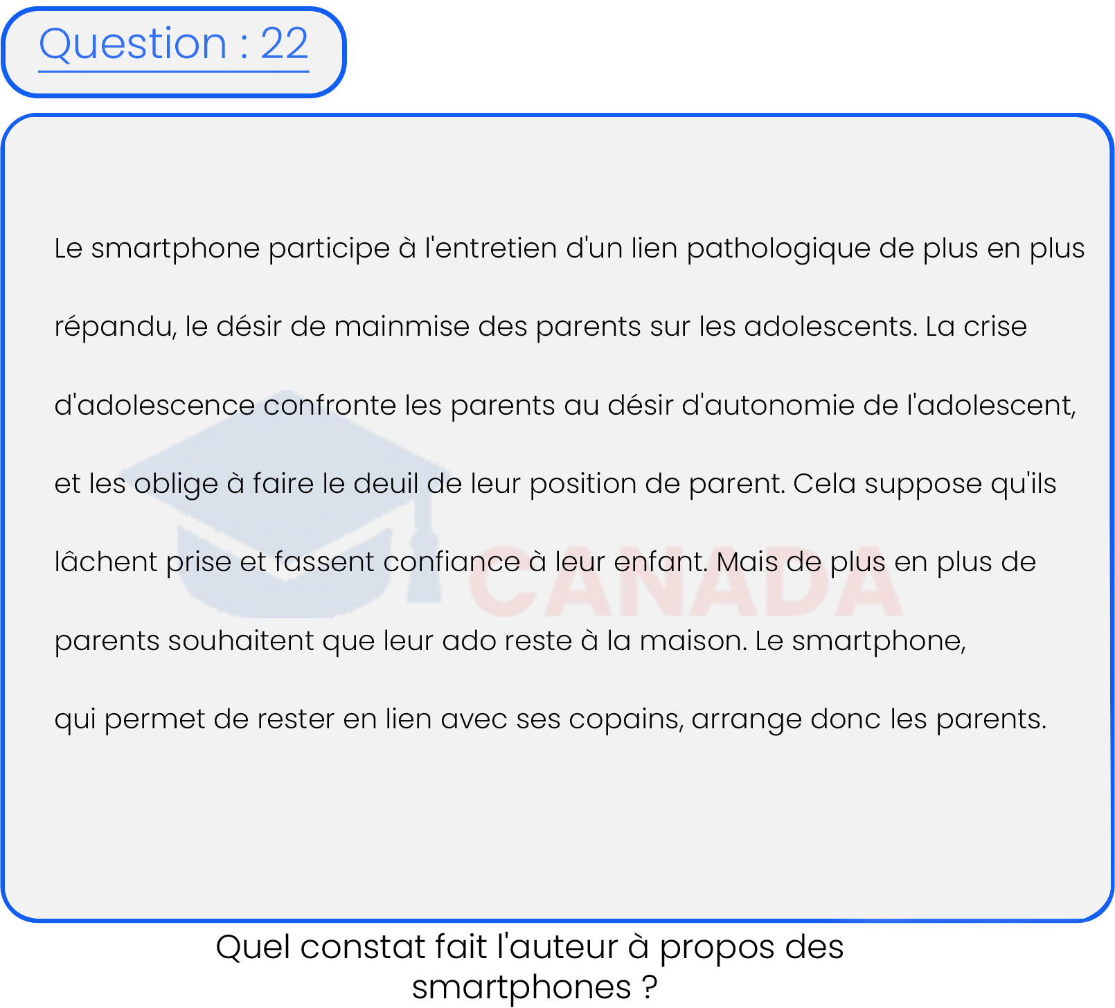 Question 22