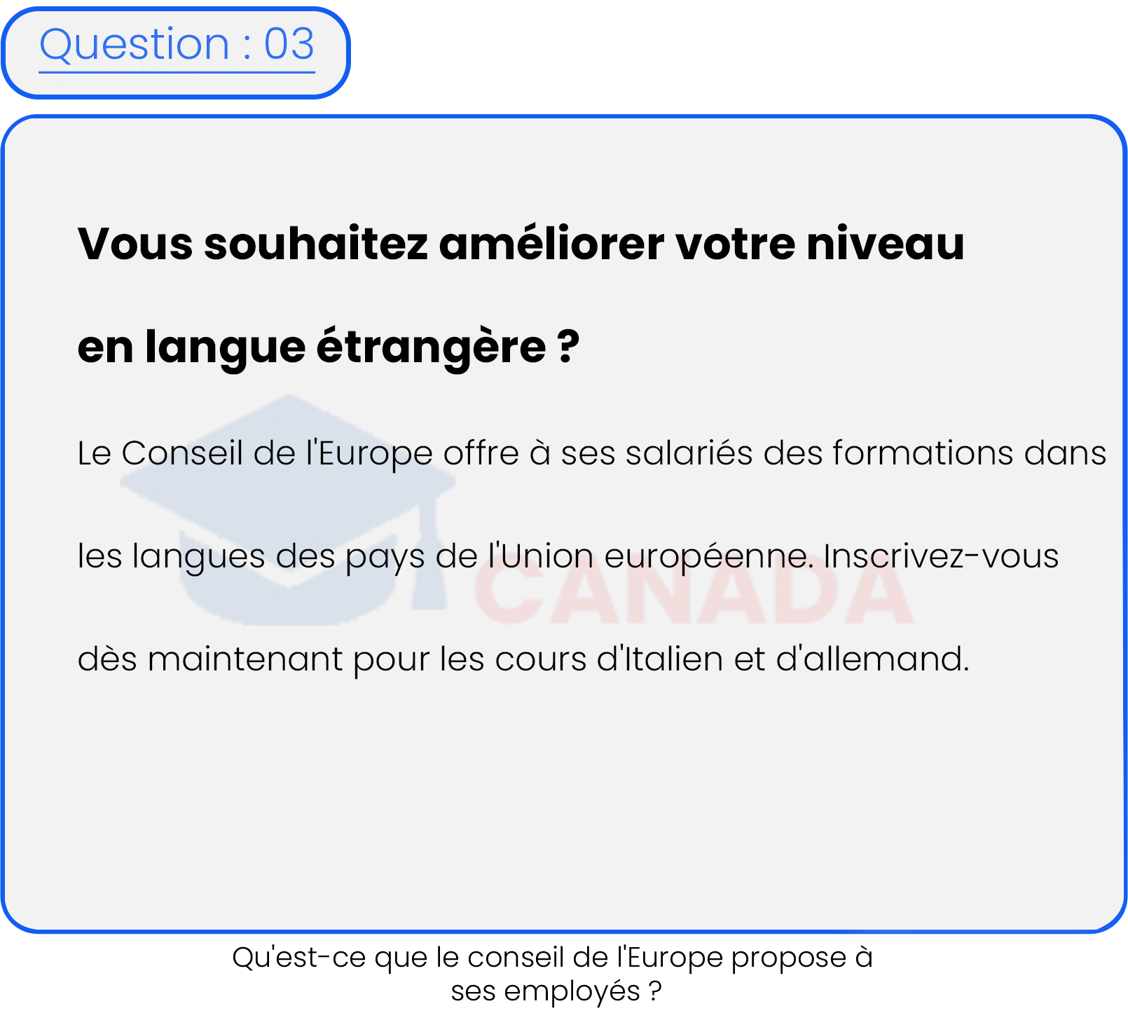 Question 3