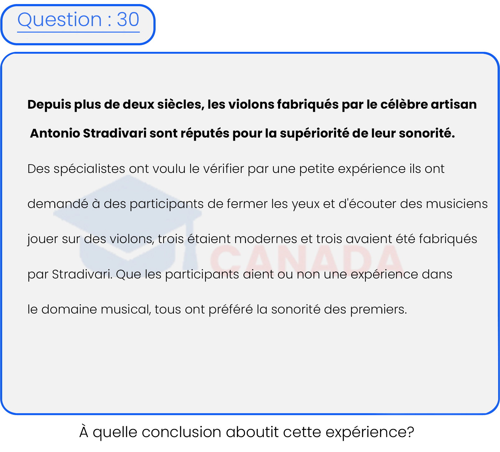 Question 30