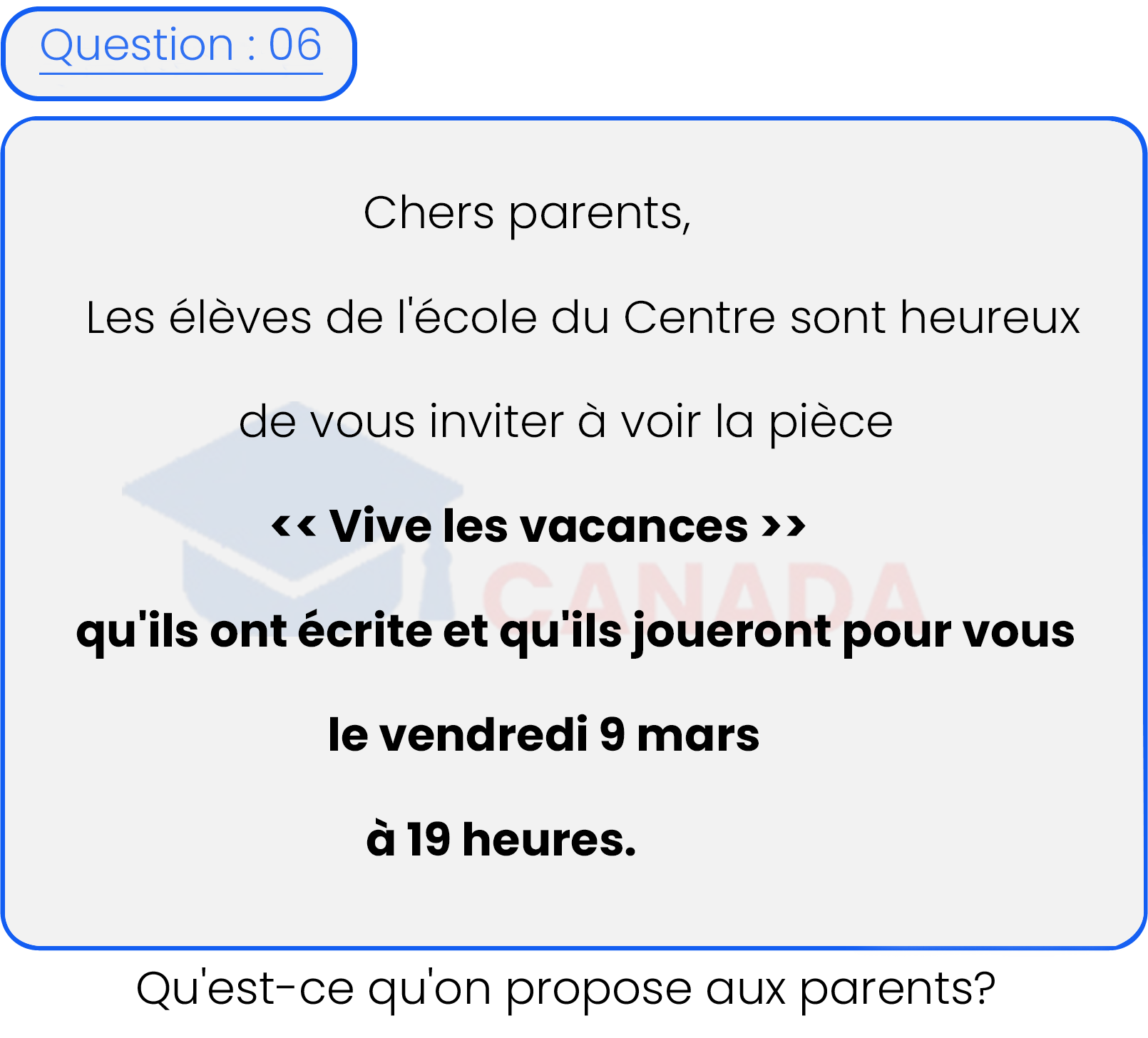 Question 6