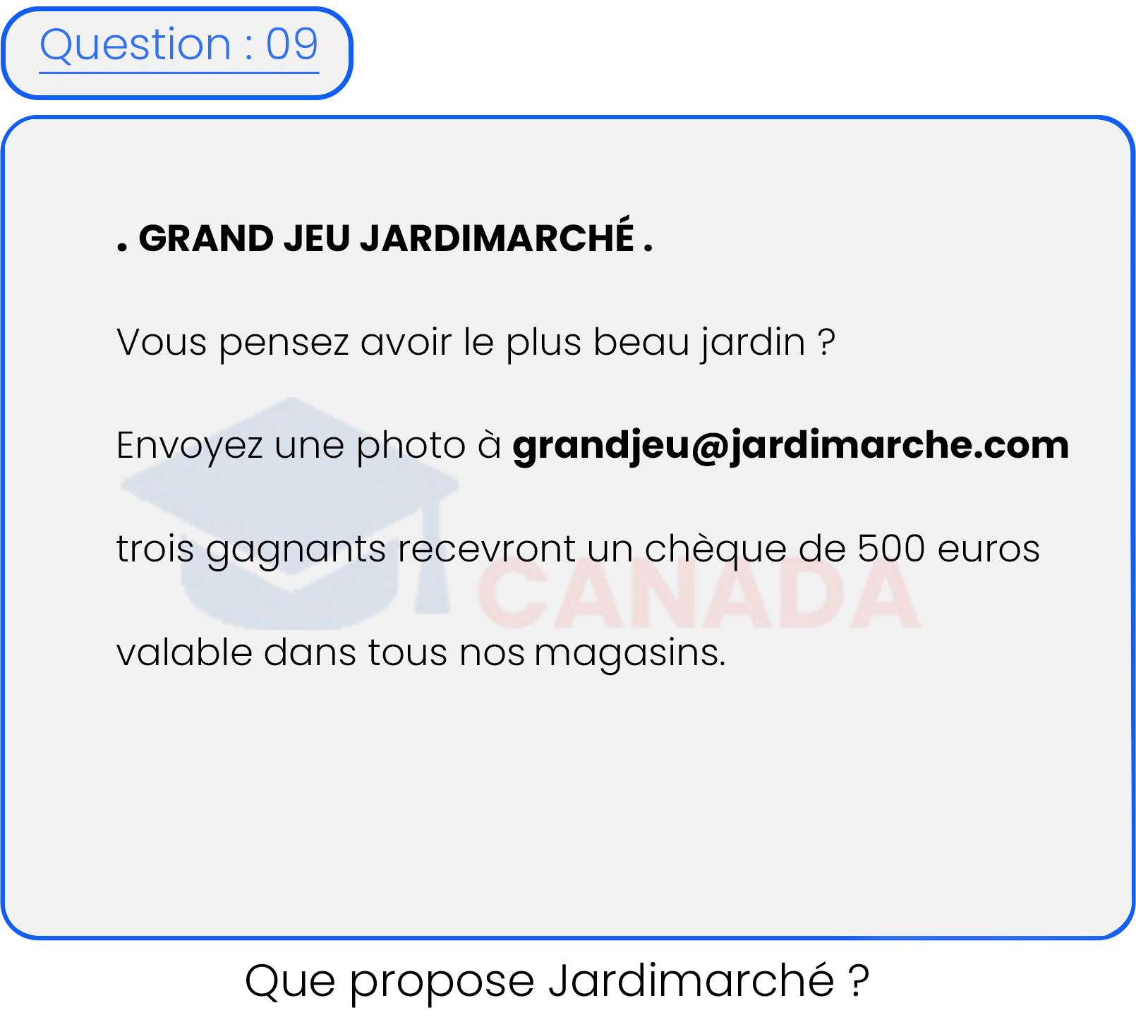 Question 9
