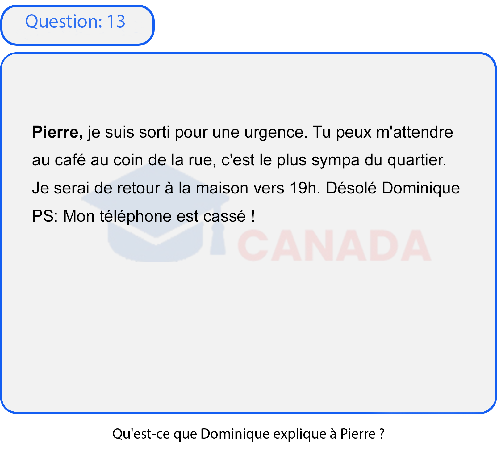 Question 13