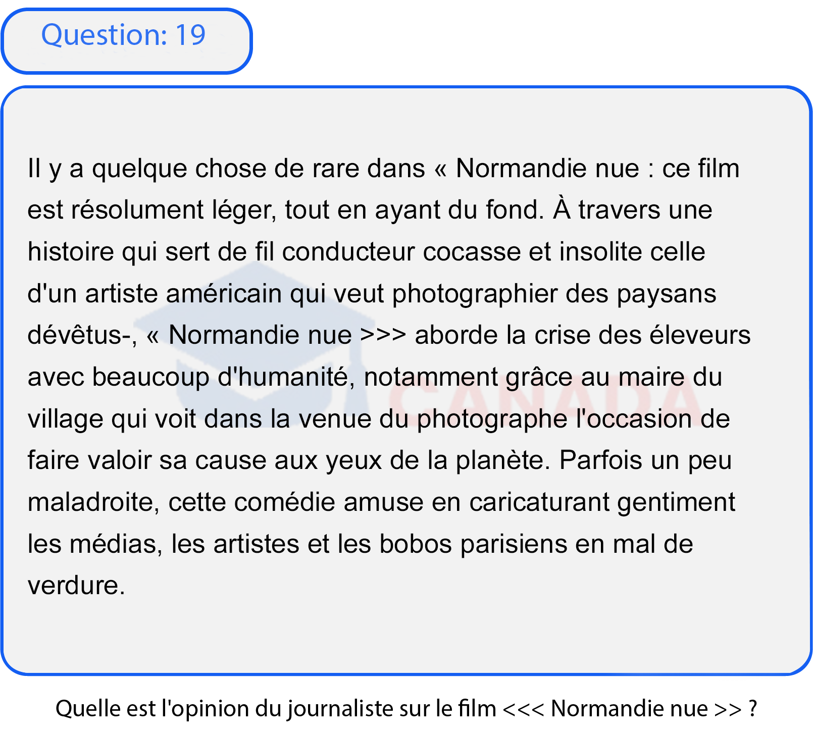 Question 19