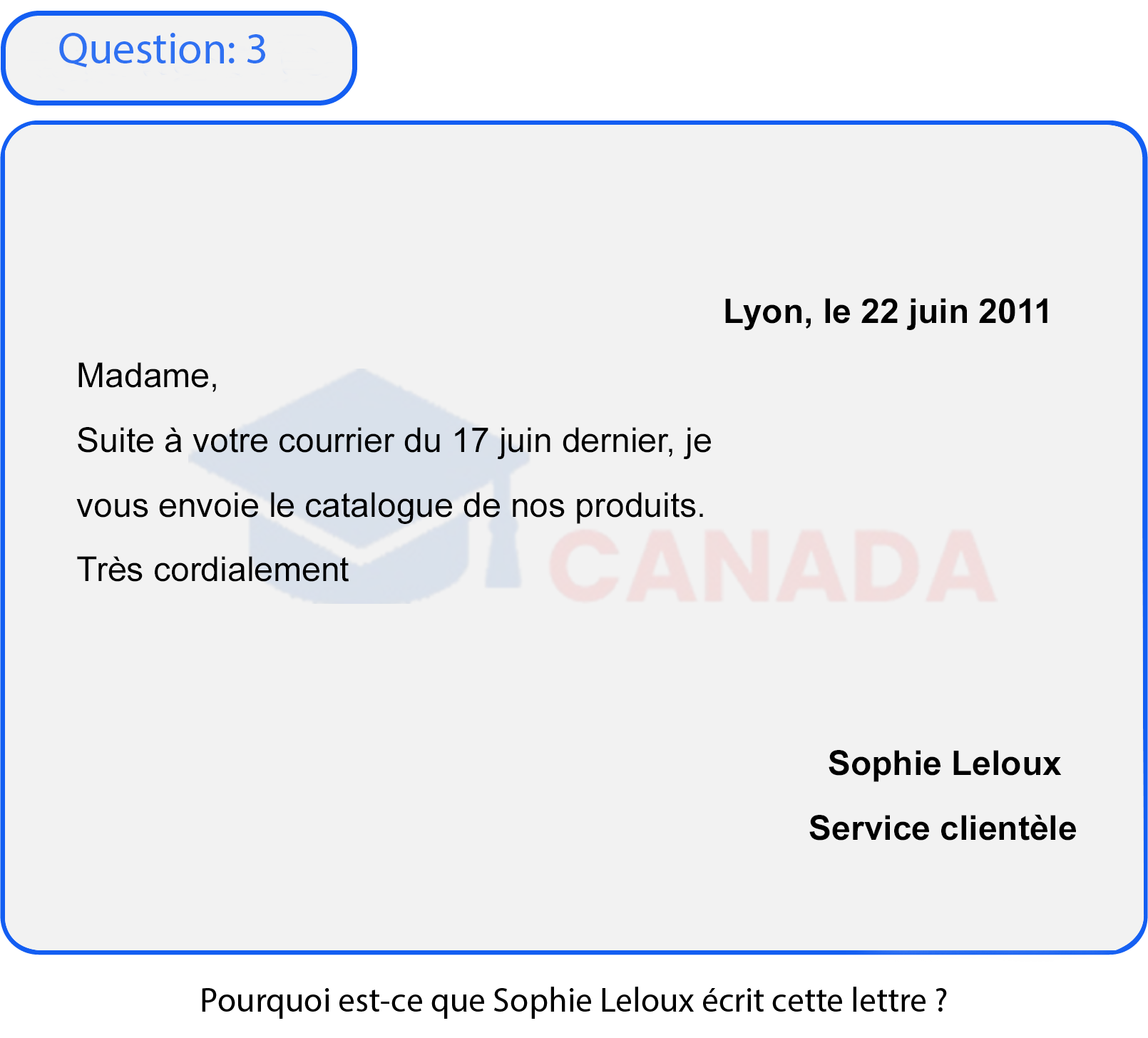 Question 3