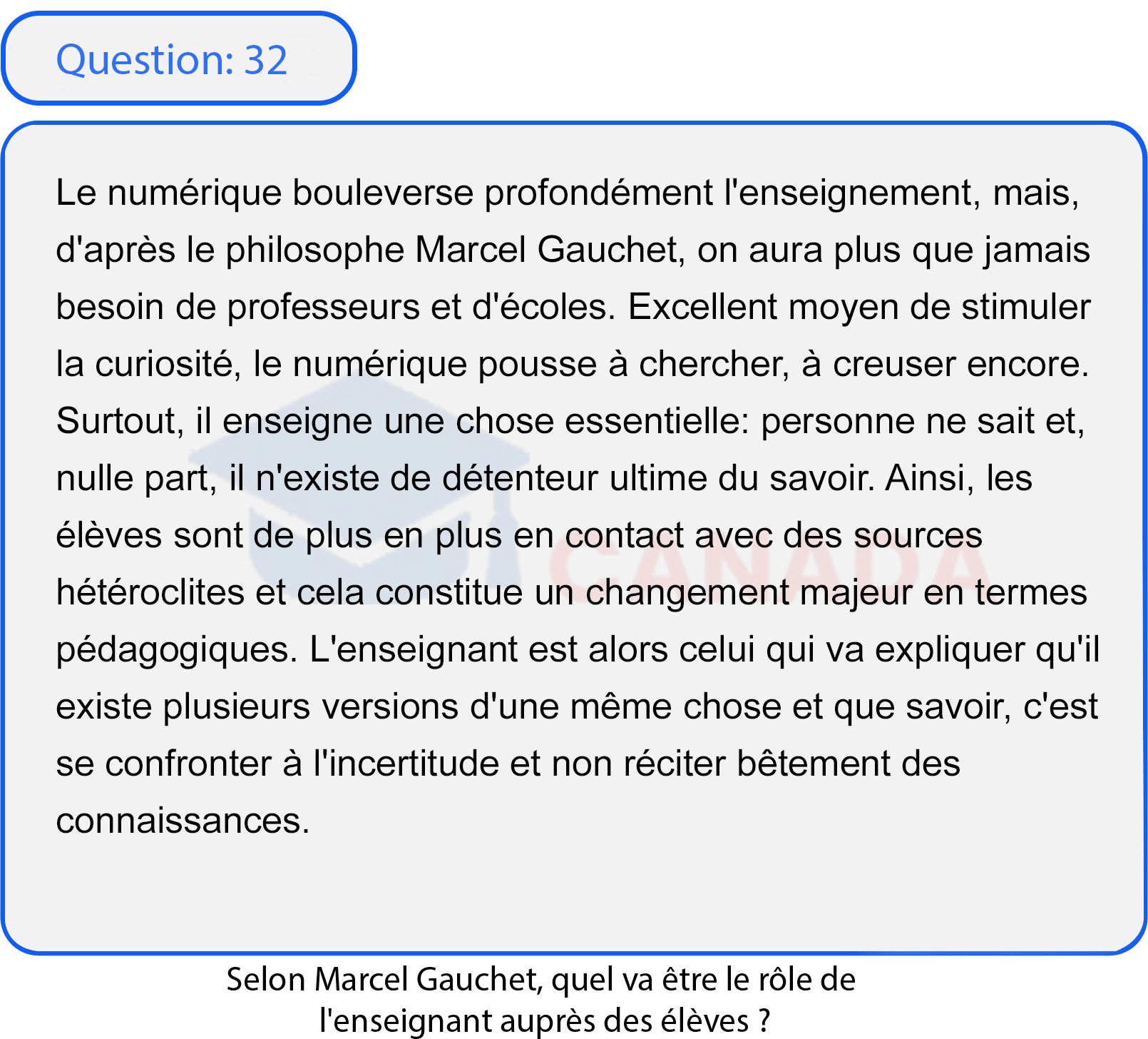 Question 32