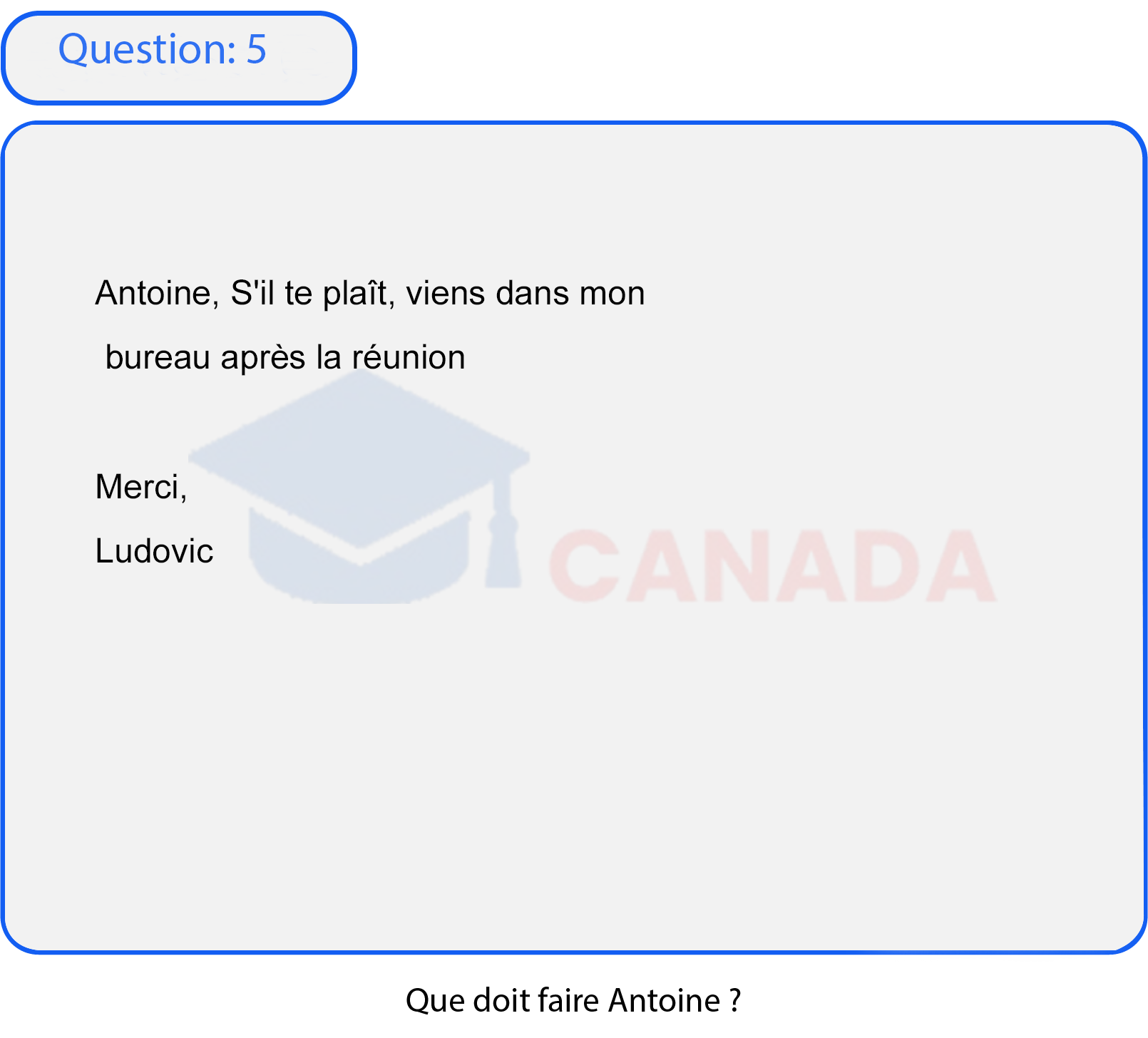 Question 5