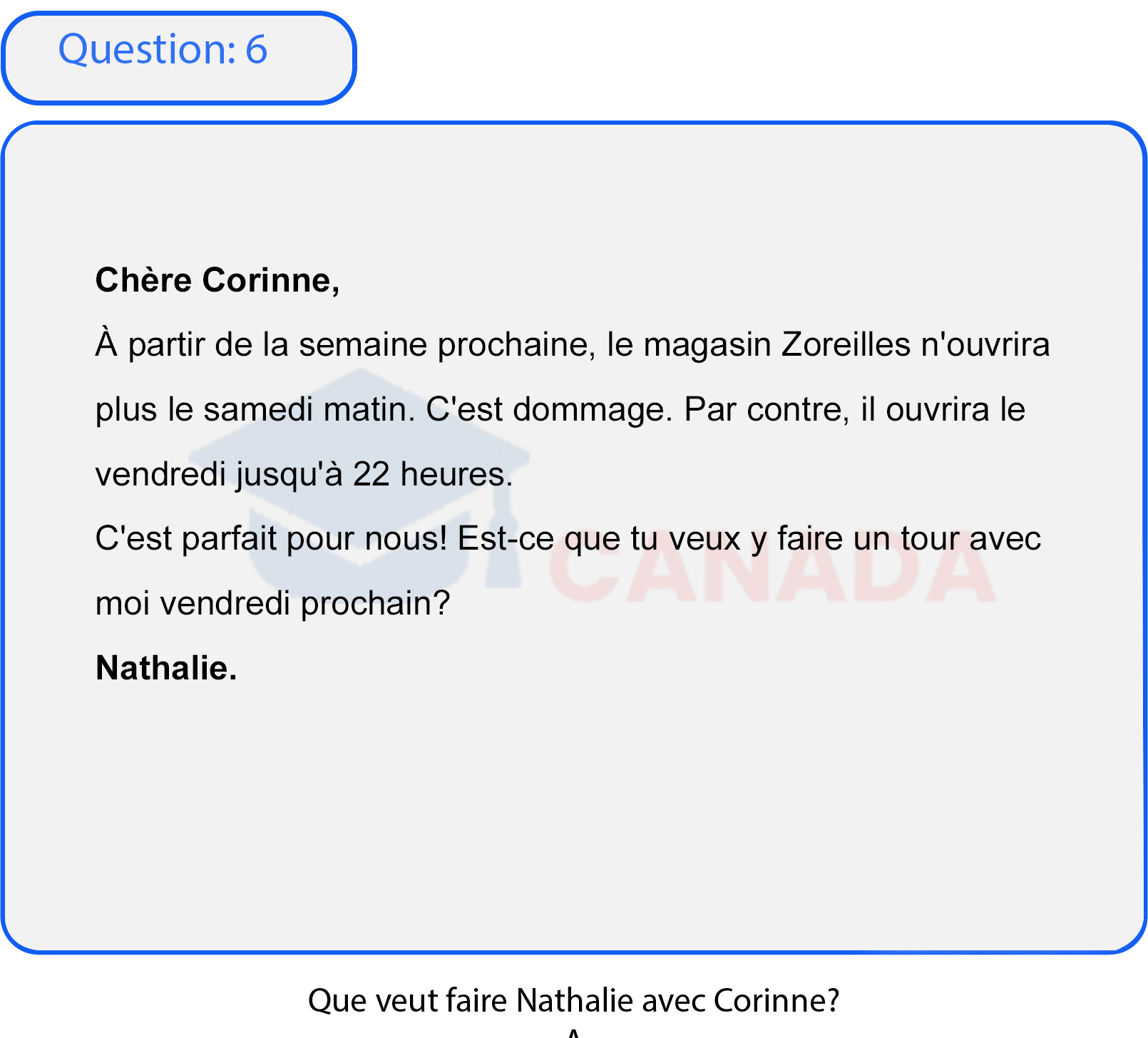 Question 6