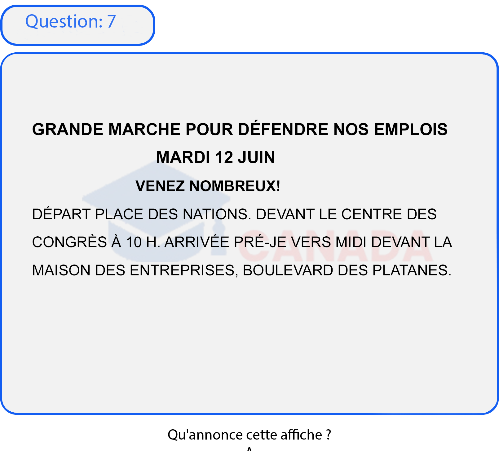 Question 7