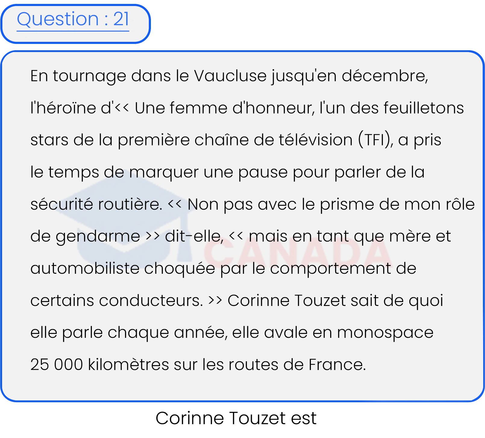 Question 21