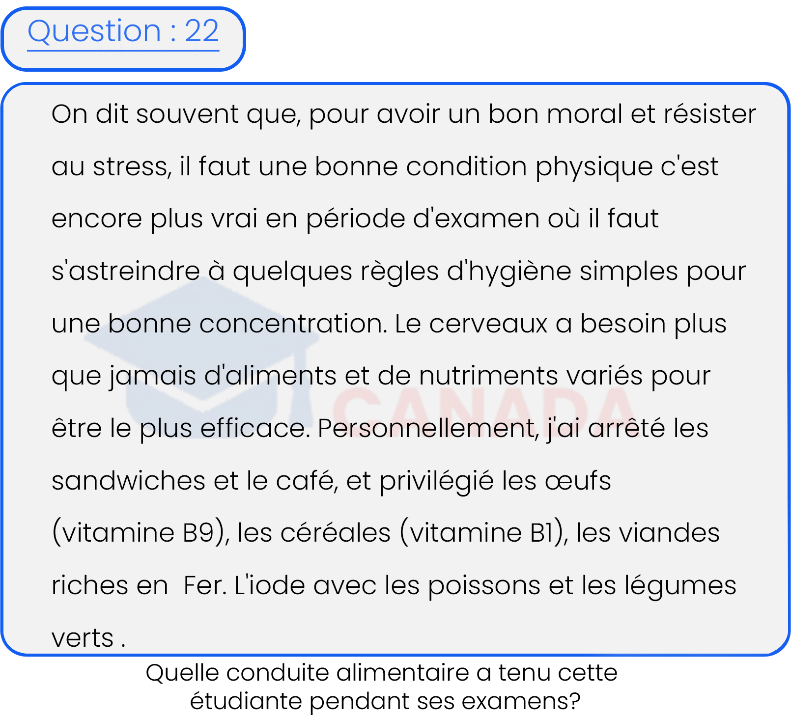 Question 22