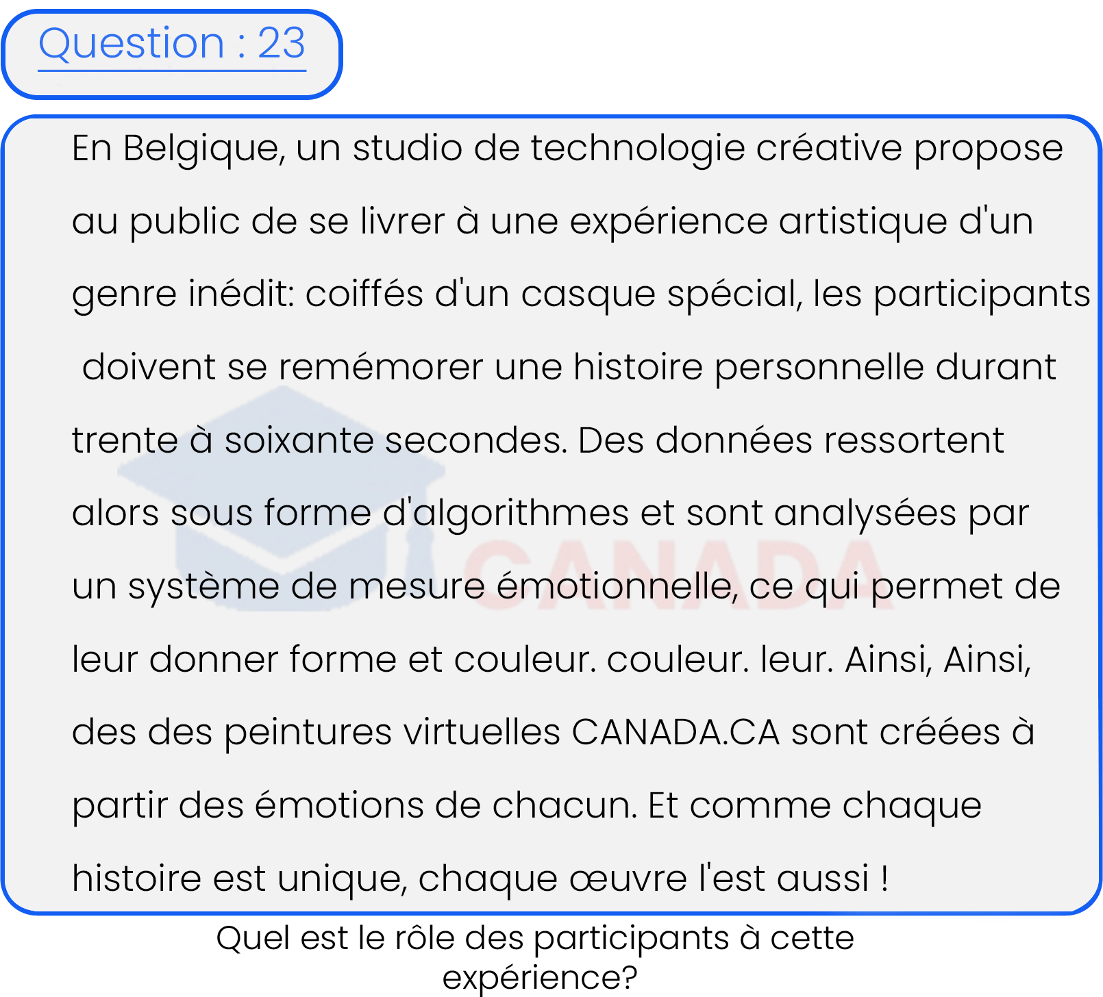 Question 23