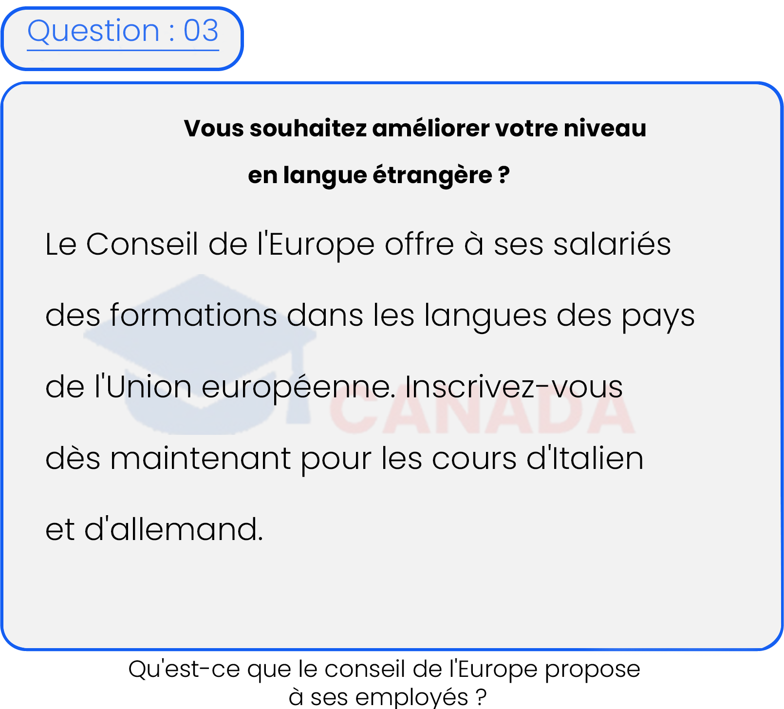 Question 3