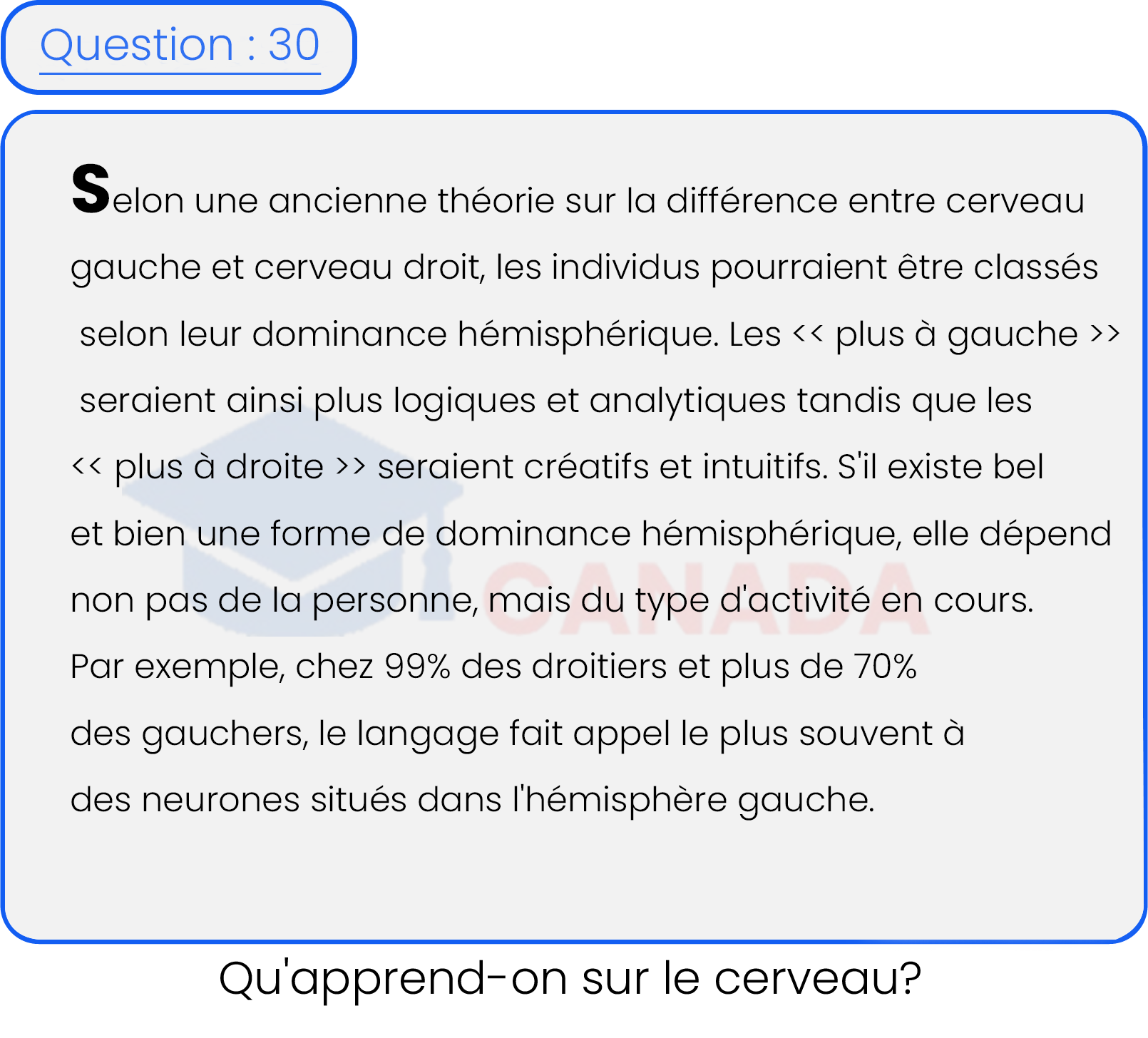 Question 30