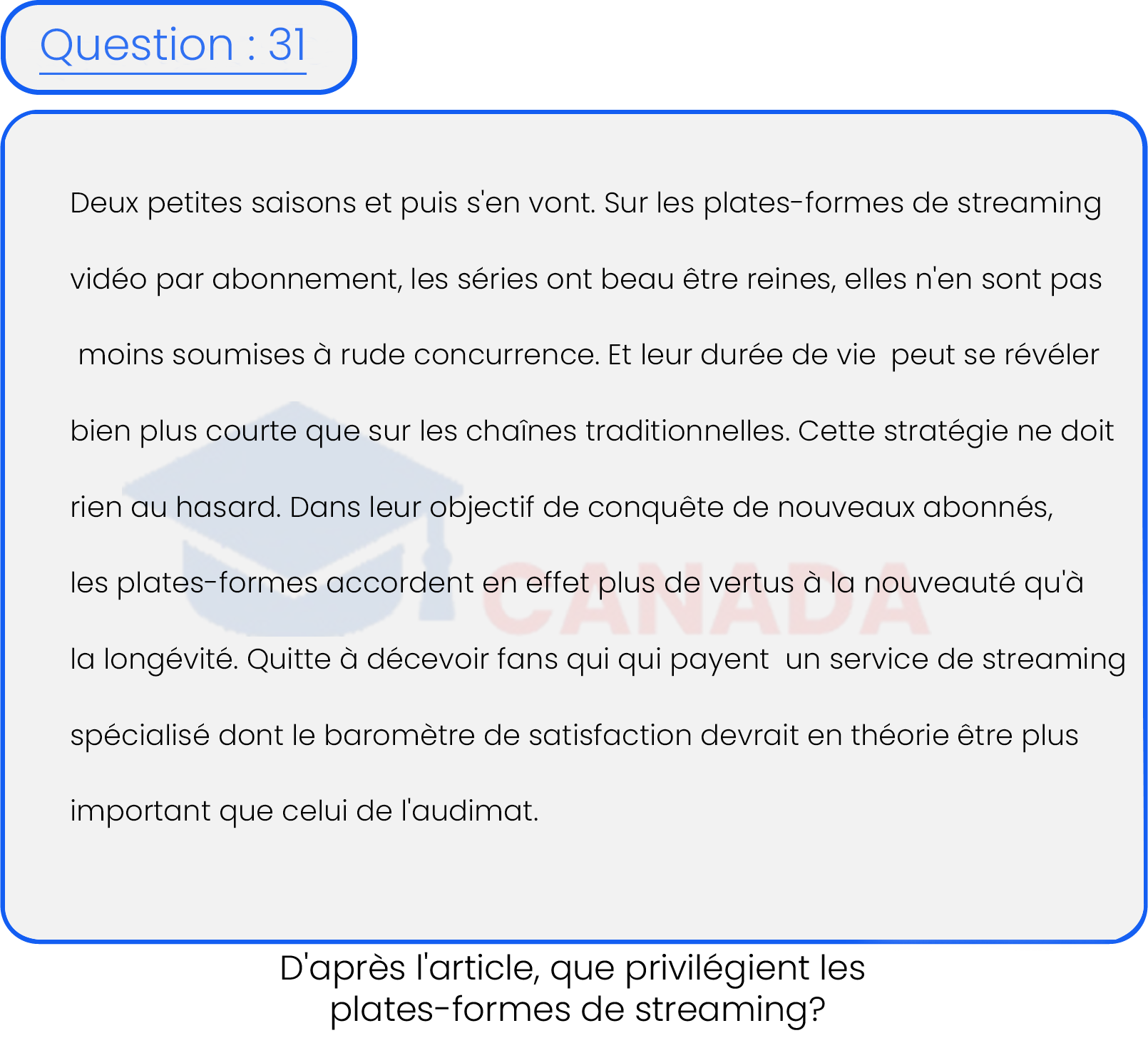 Question 31