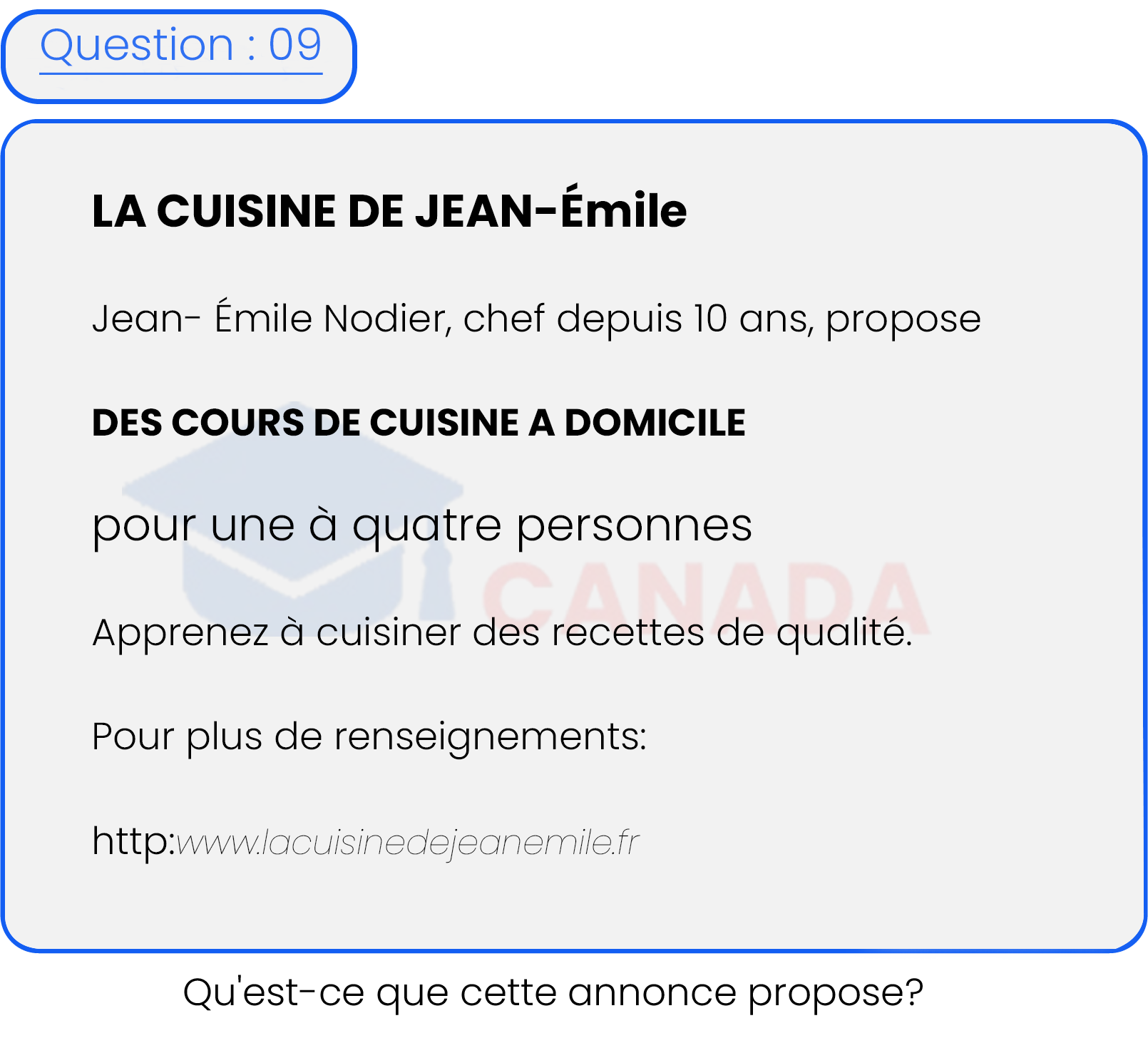 Question 9