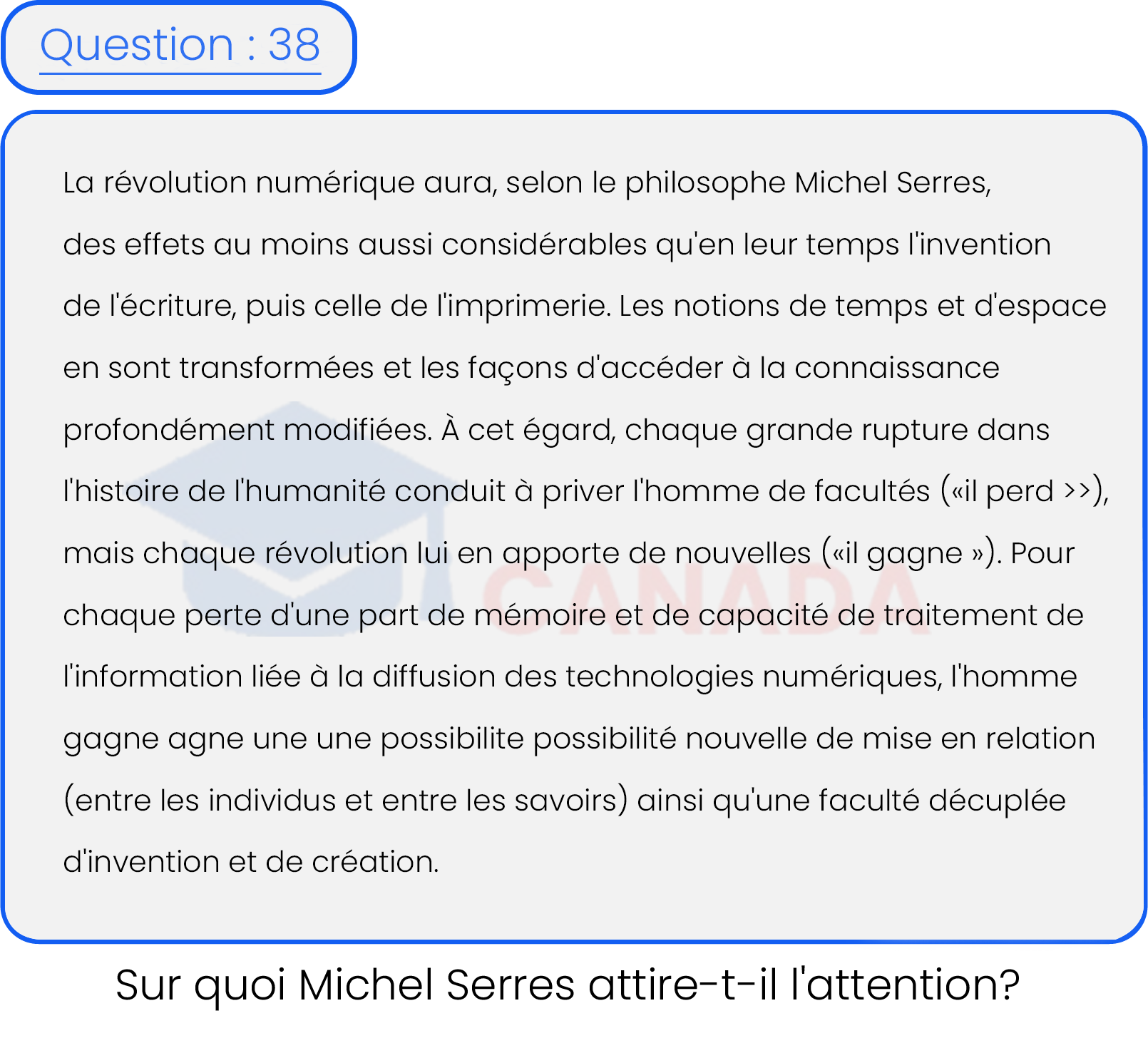 Question 38