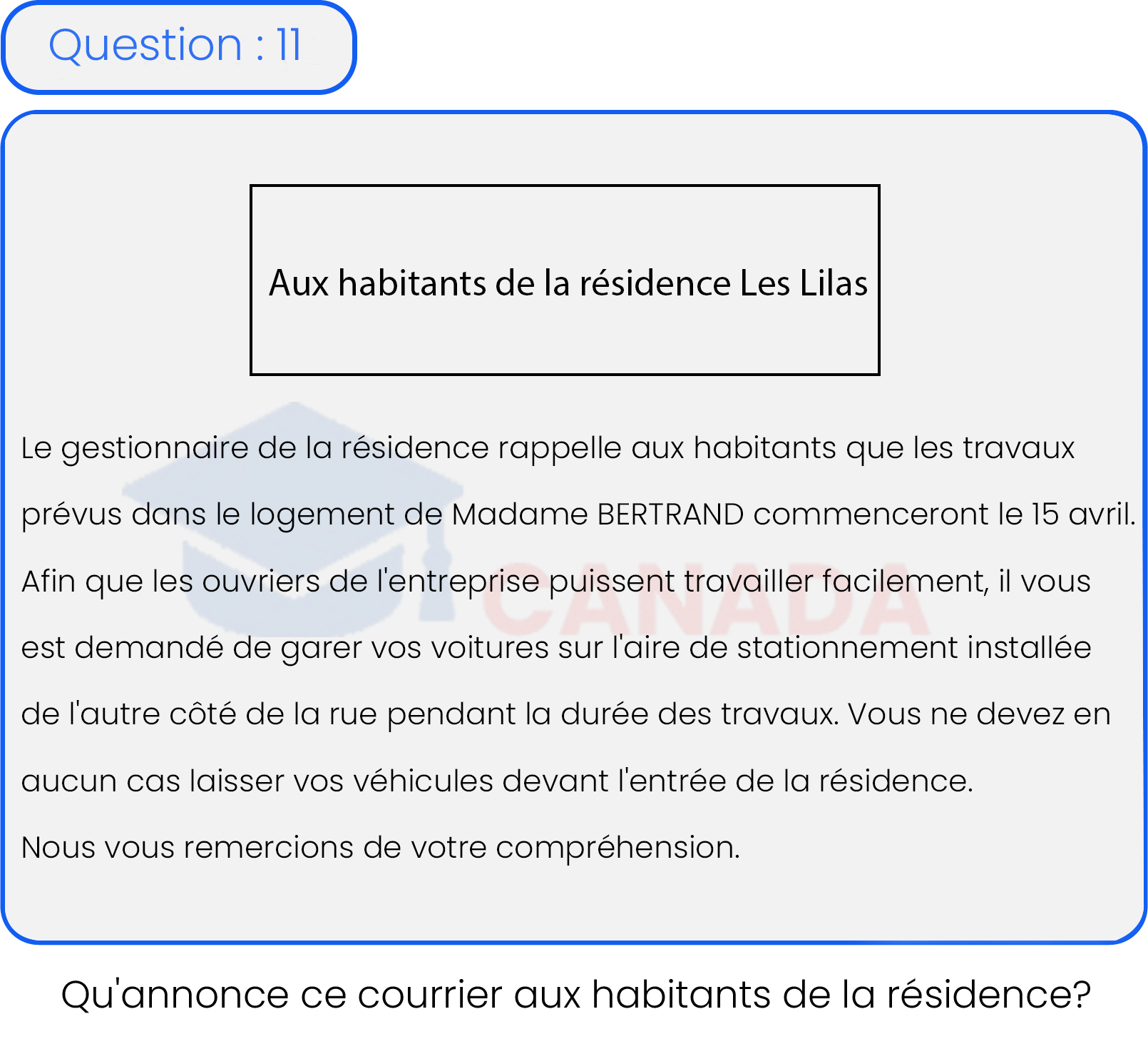 Question 11
