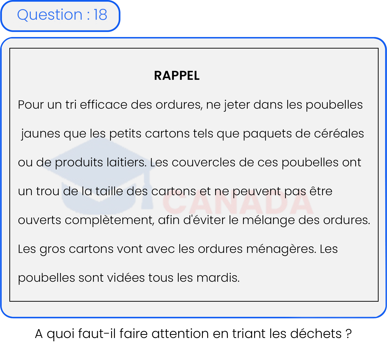 Question 18