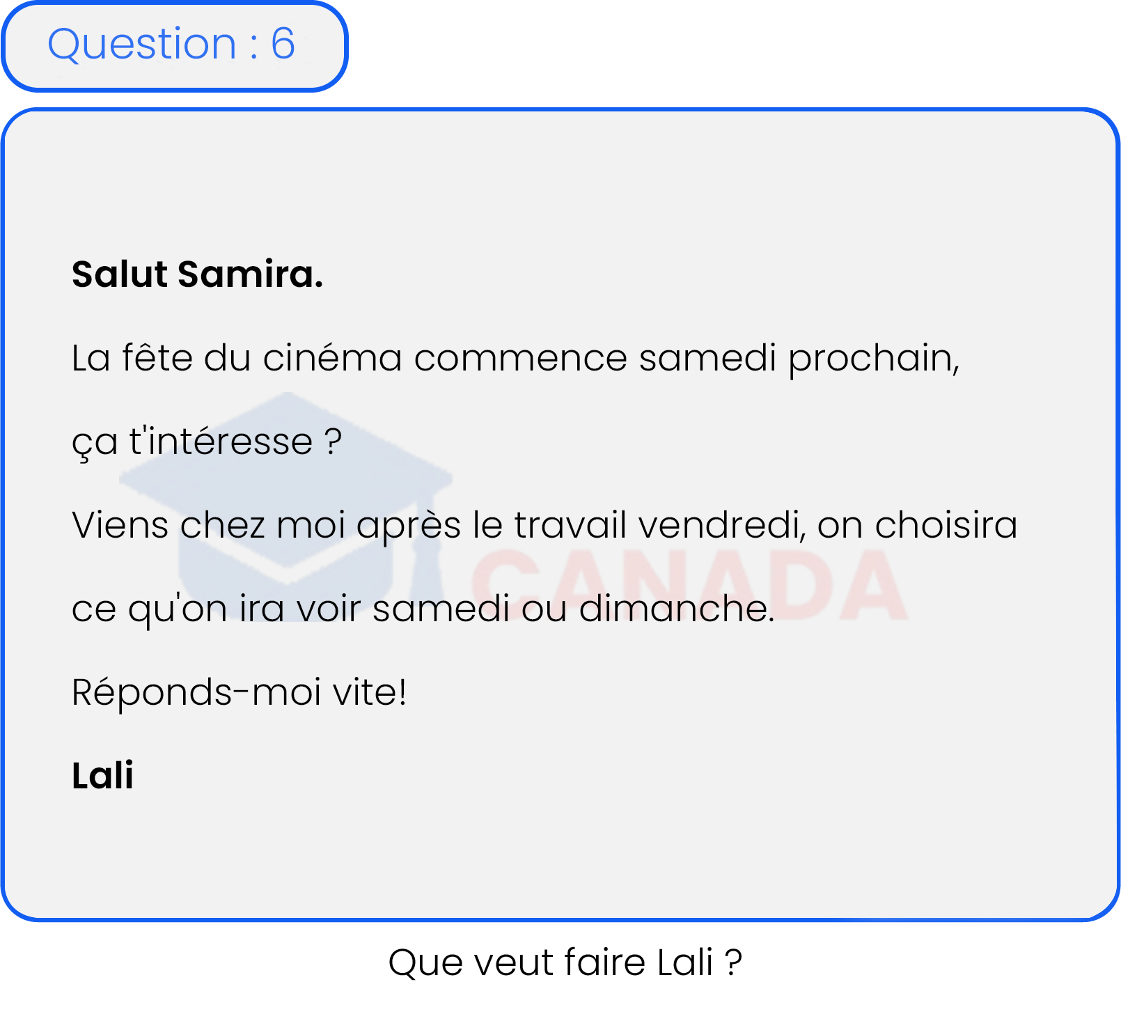 Question 6