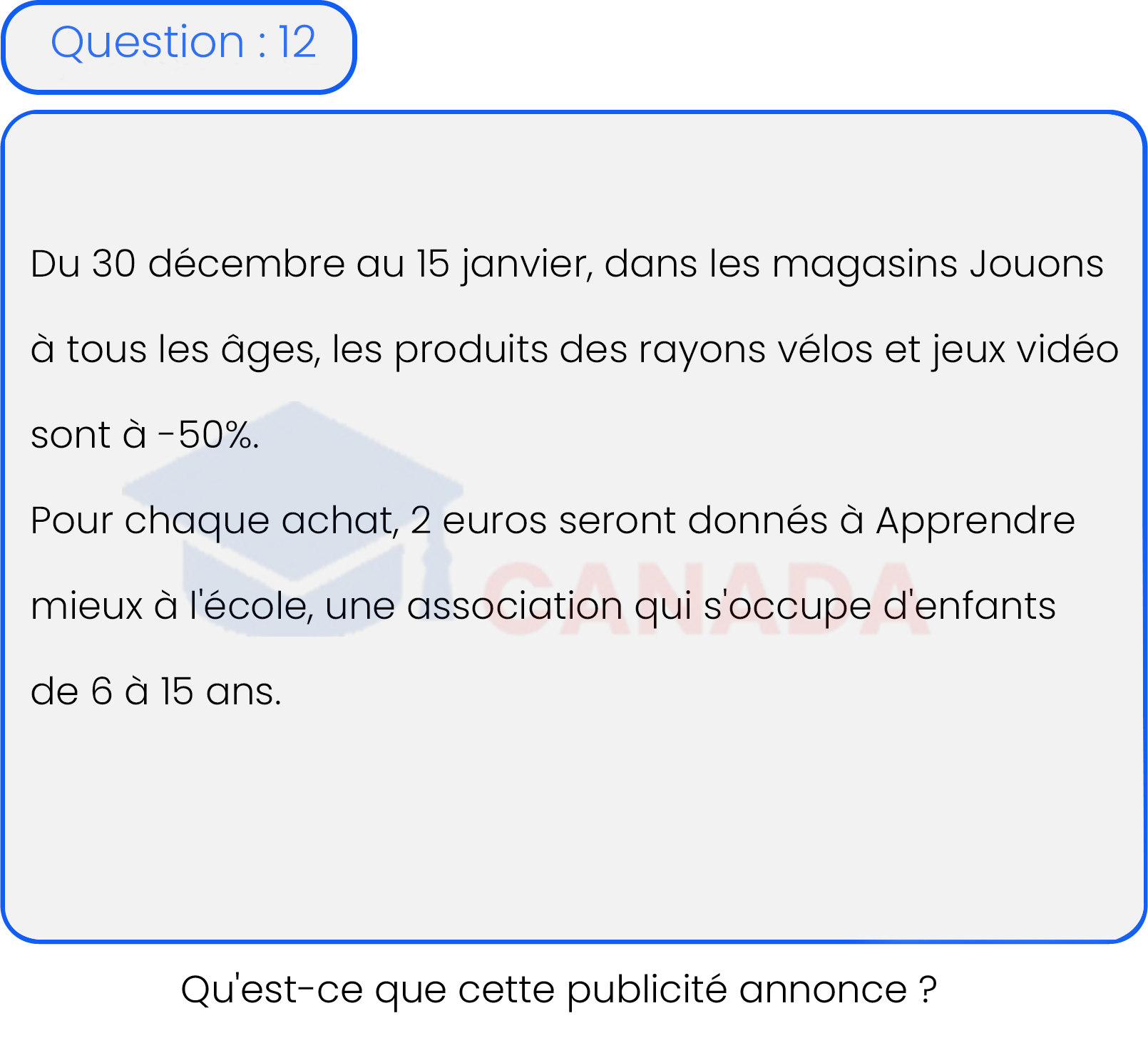 Question 12