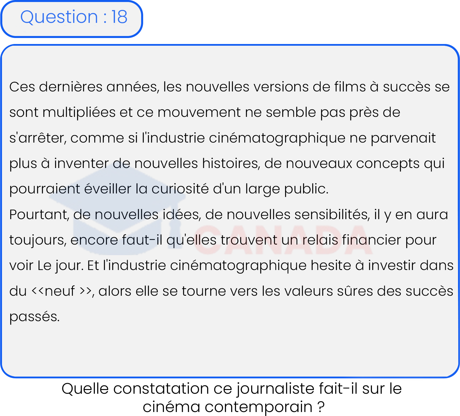 Question 18