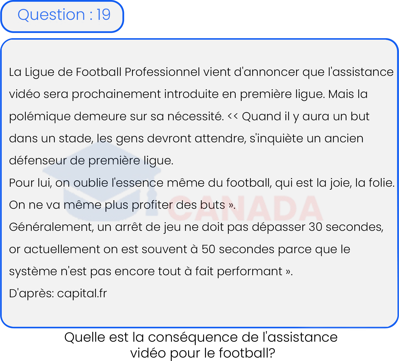 Question 19