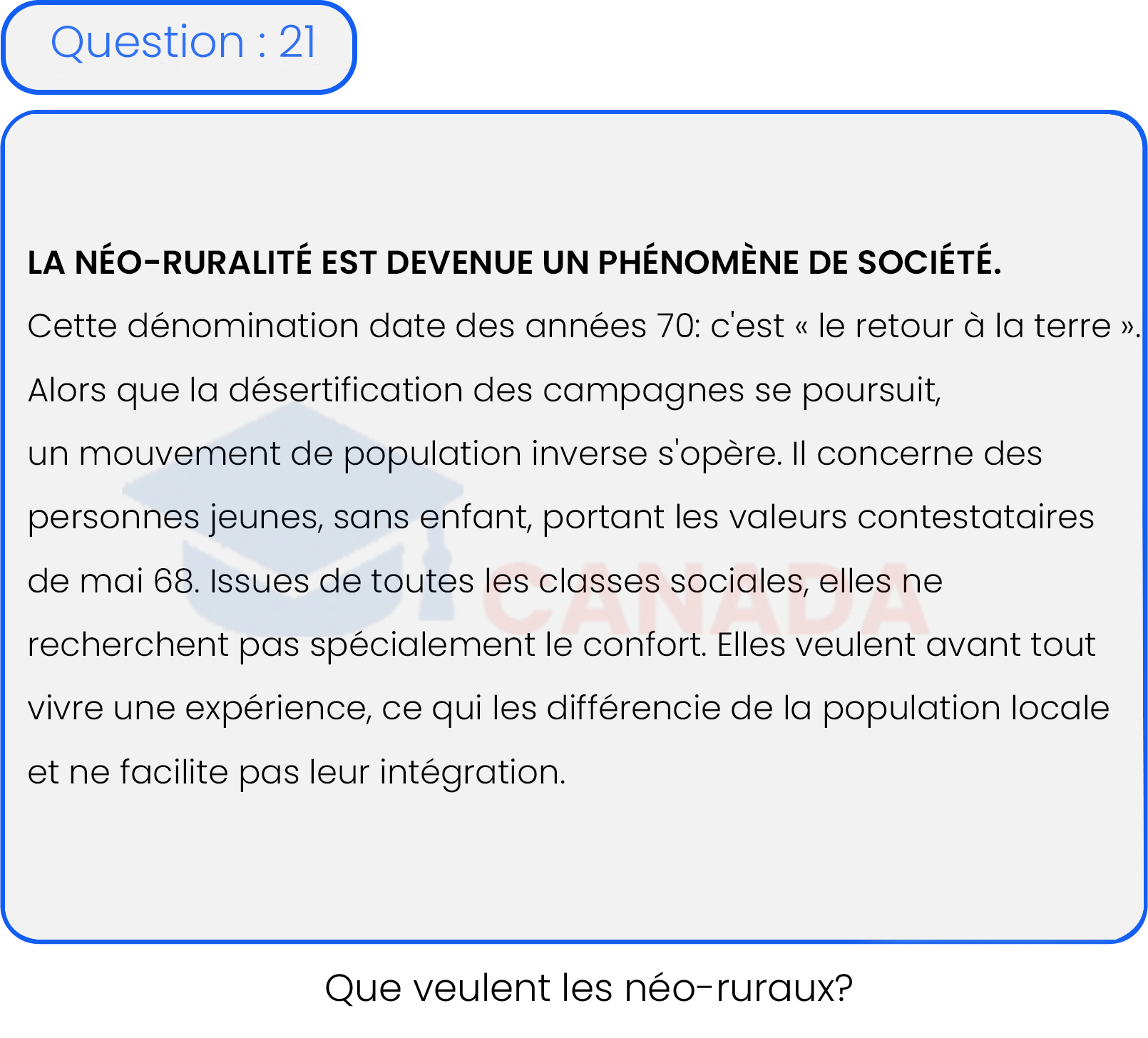Question 21