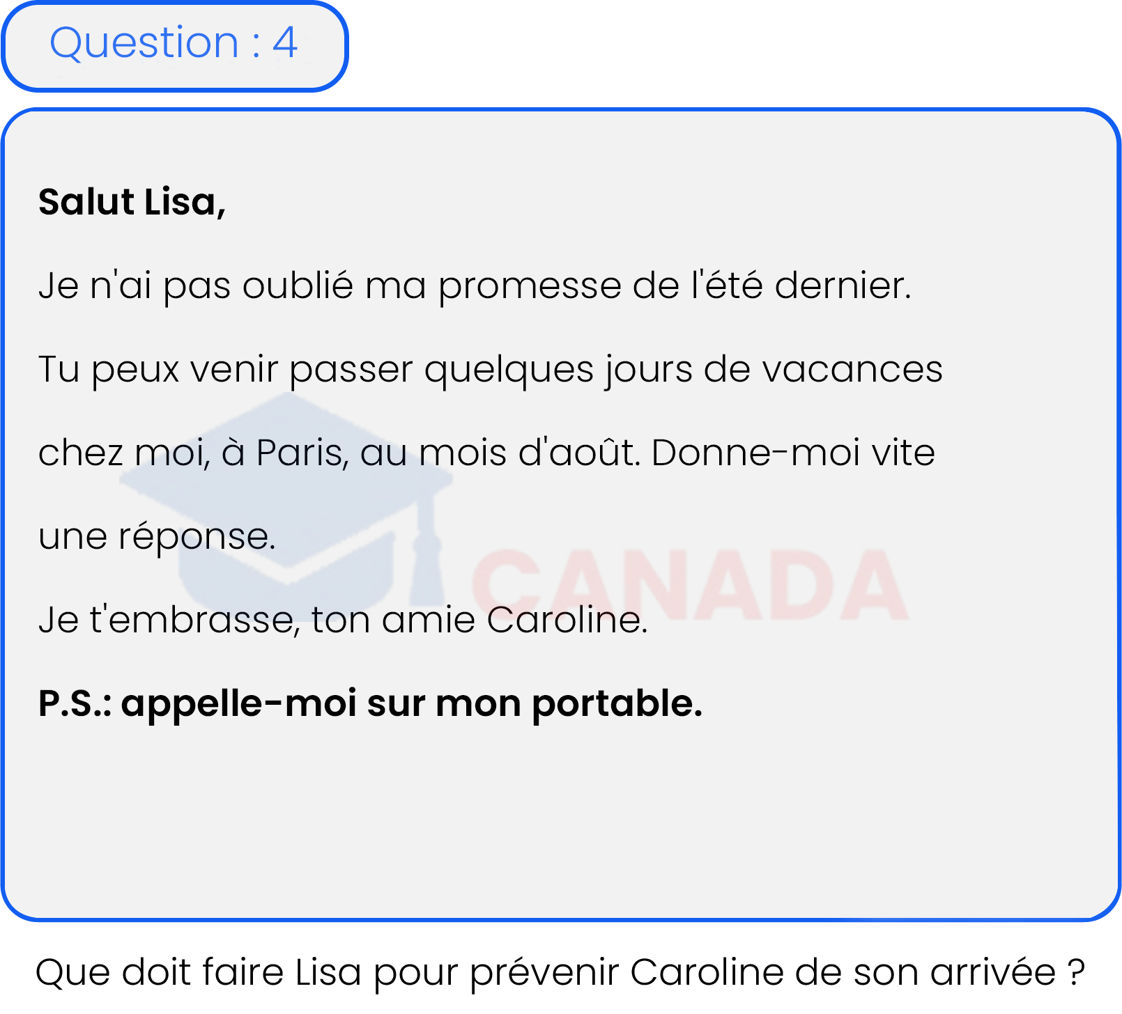Question 4