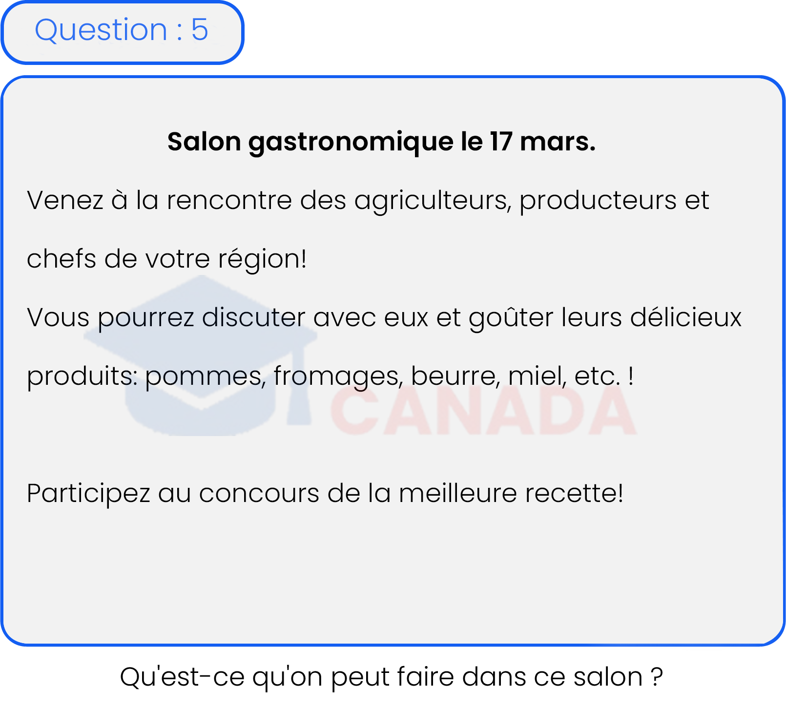 Question 5
