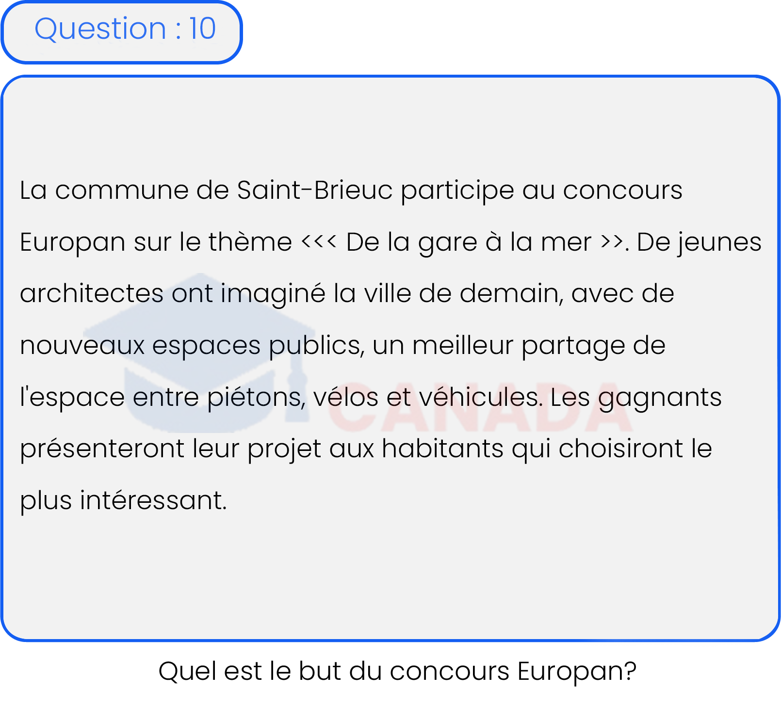 Question 10