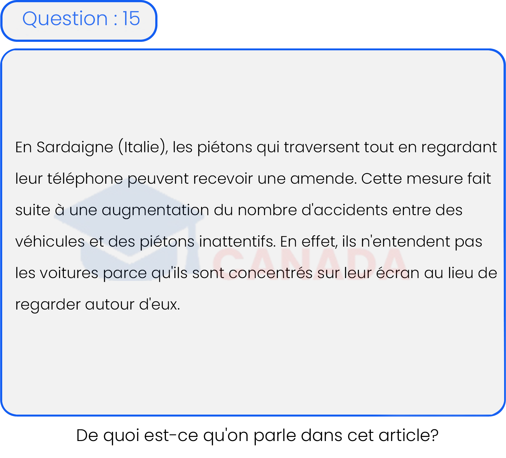 Question 15