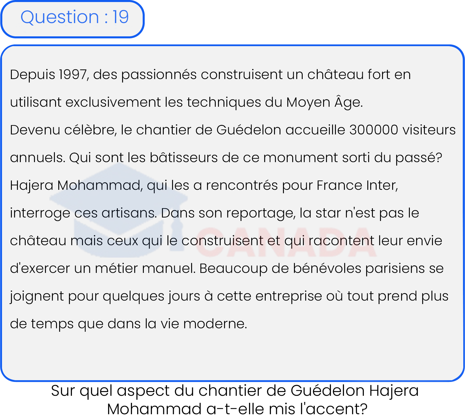 Question 19
