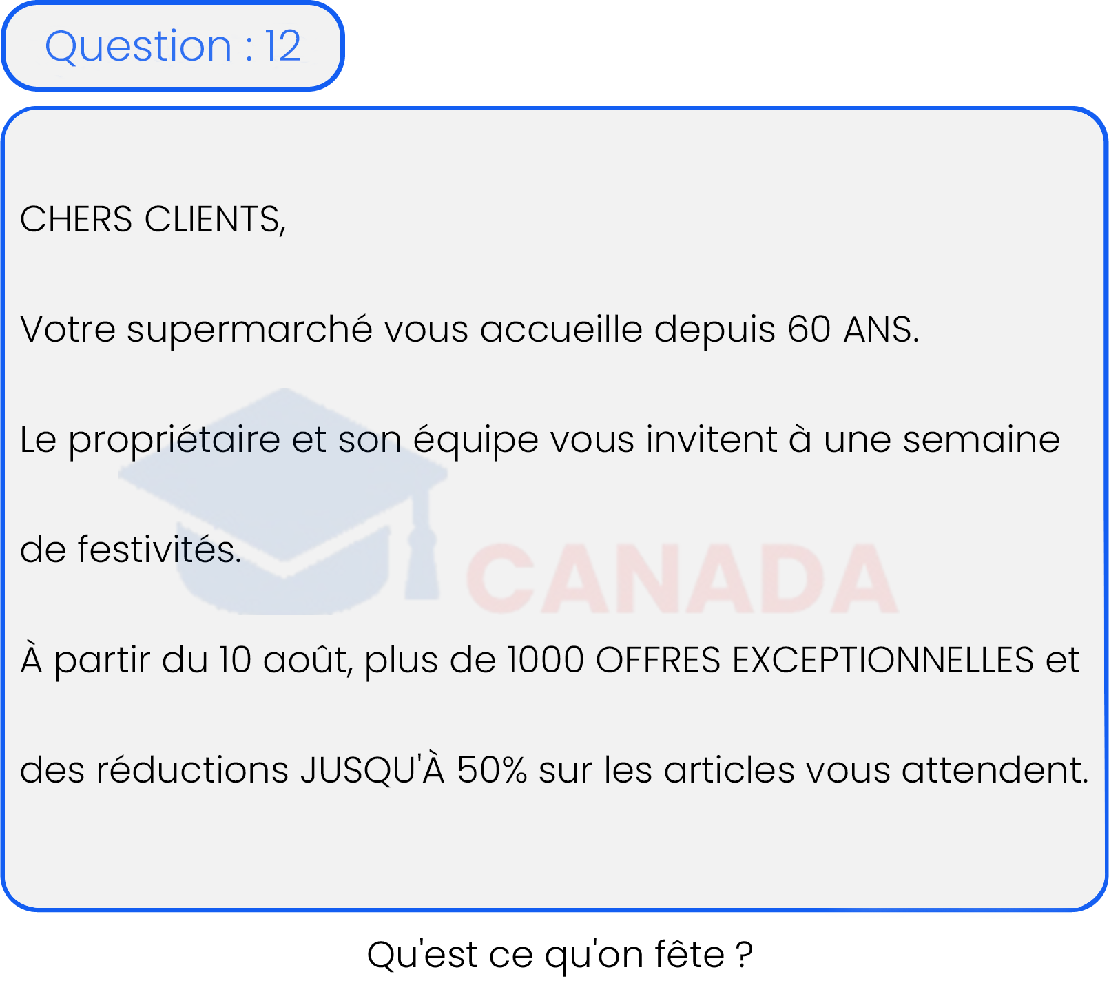 Question 12