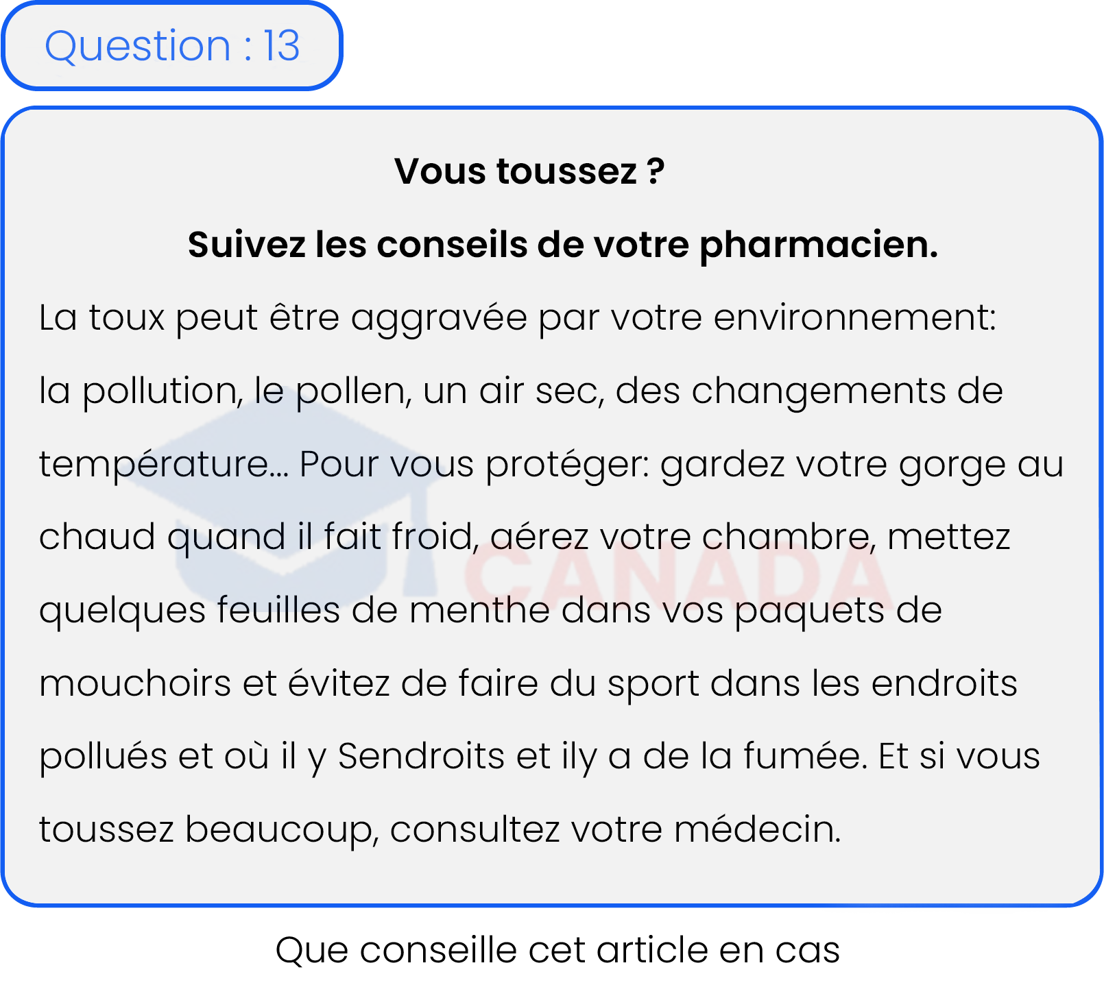 Question 13