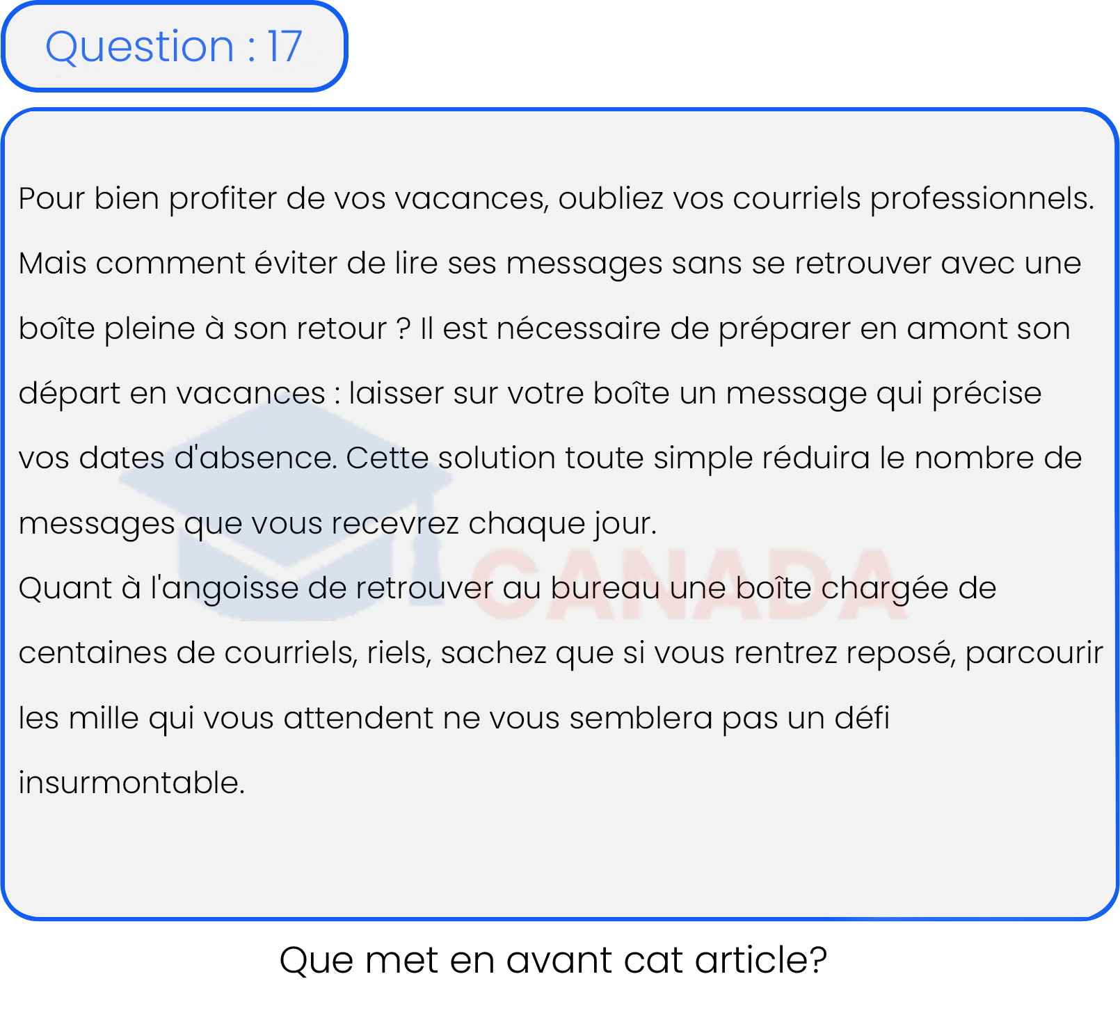 Question 17