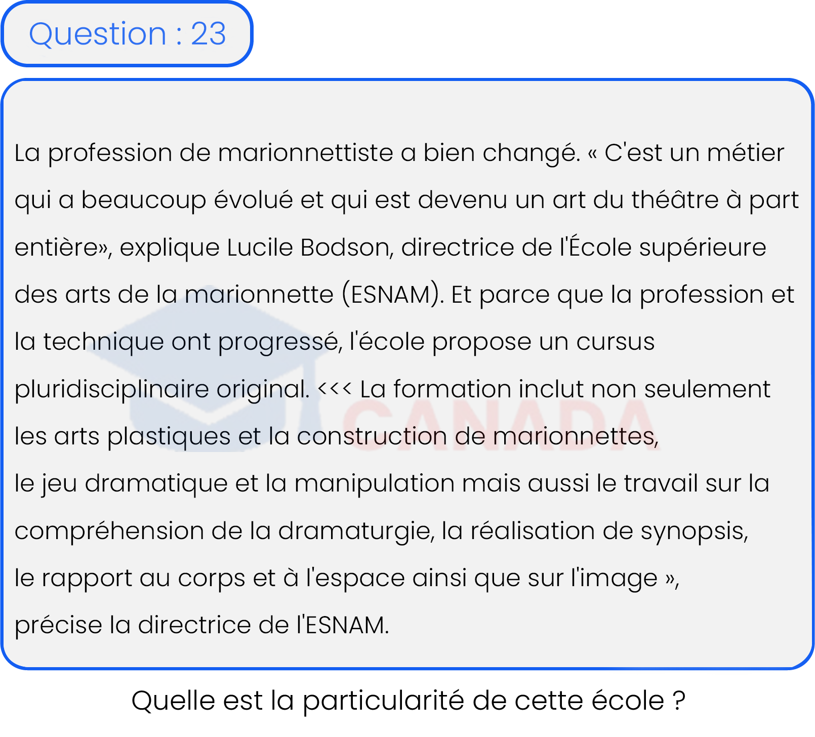 Question 23