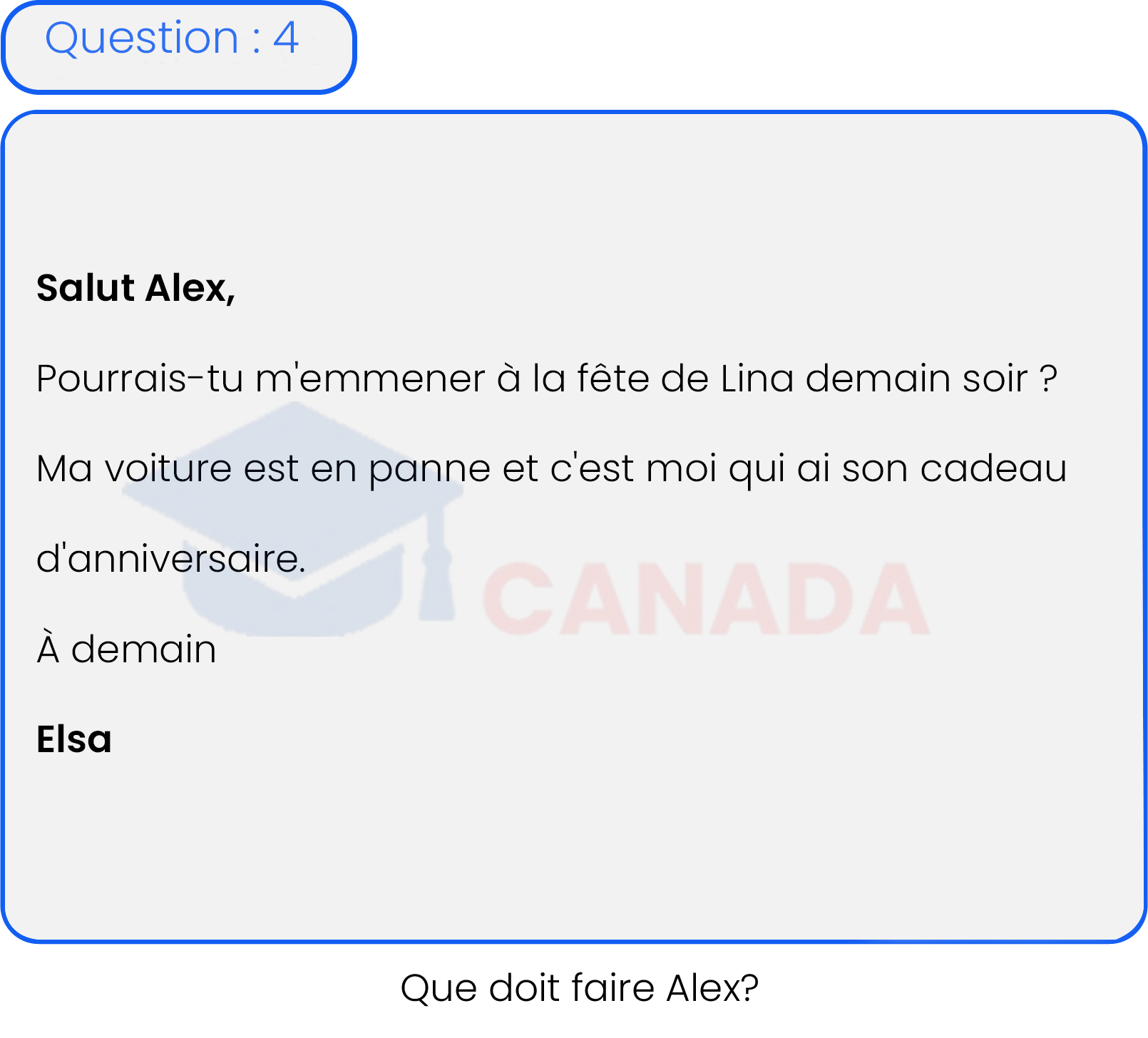 Question 4