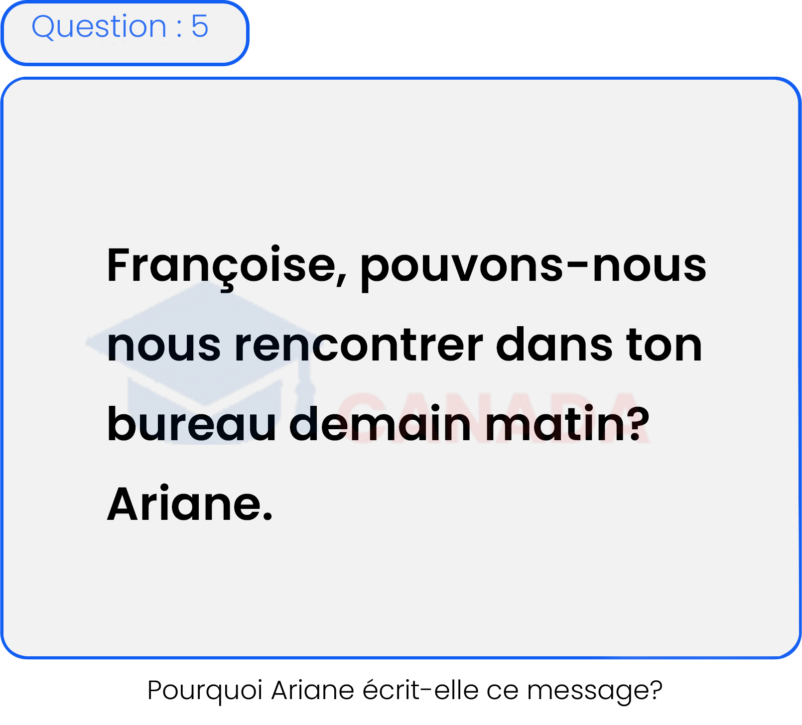 Question 5