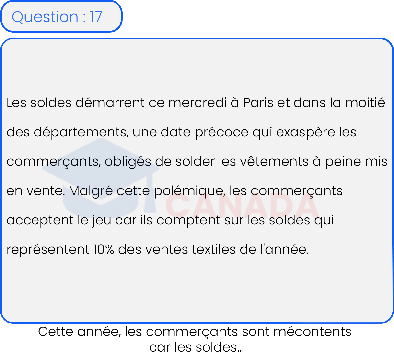 Question 17