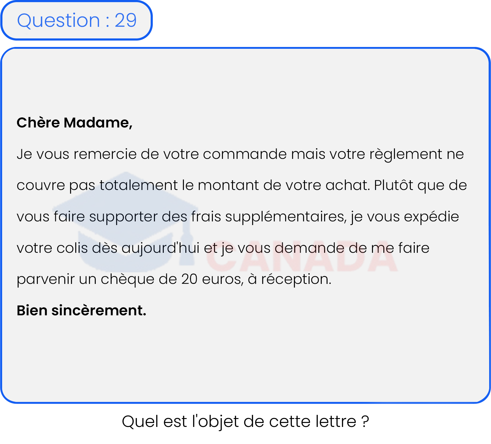 Question 29