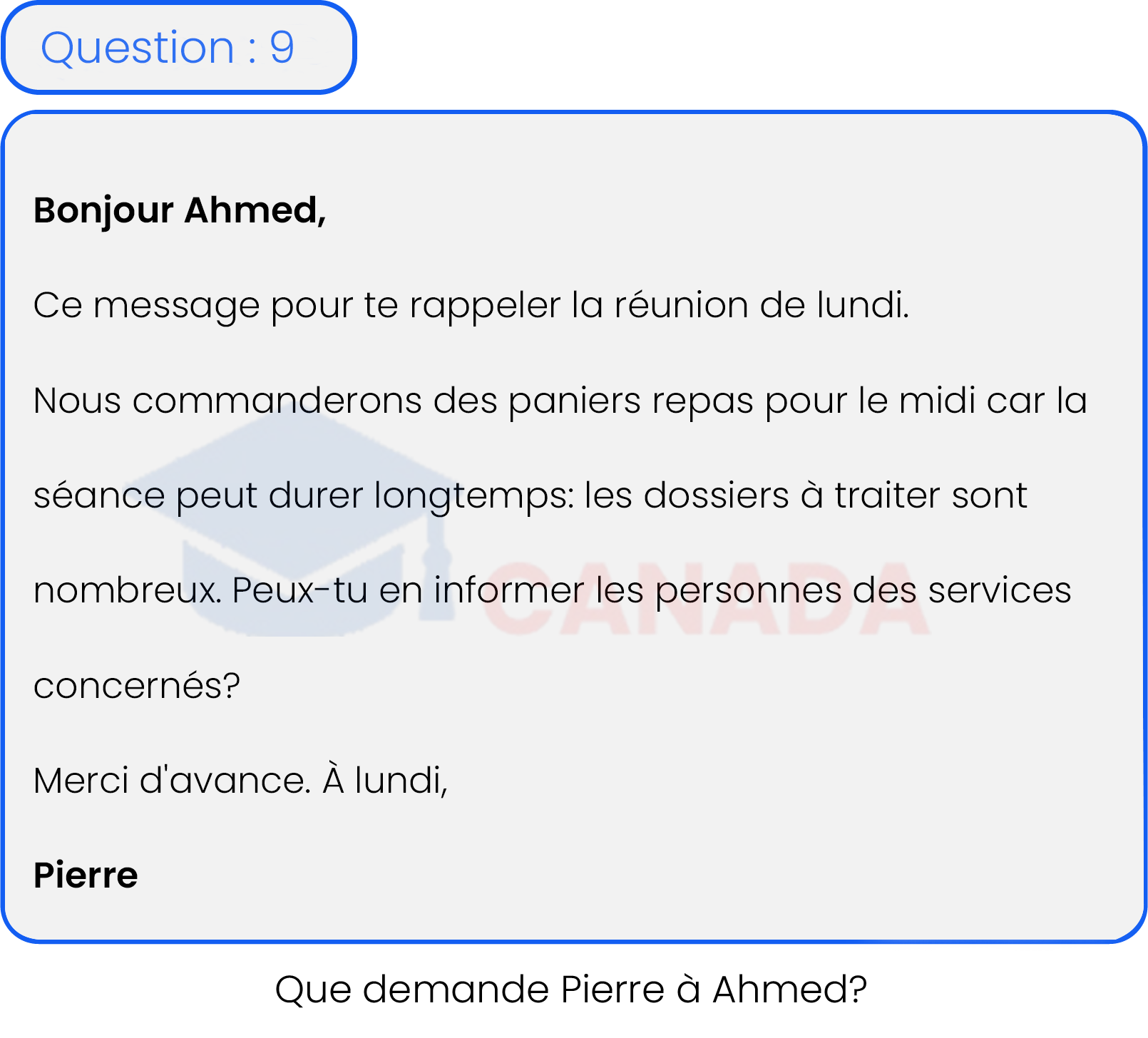 Question 9