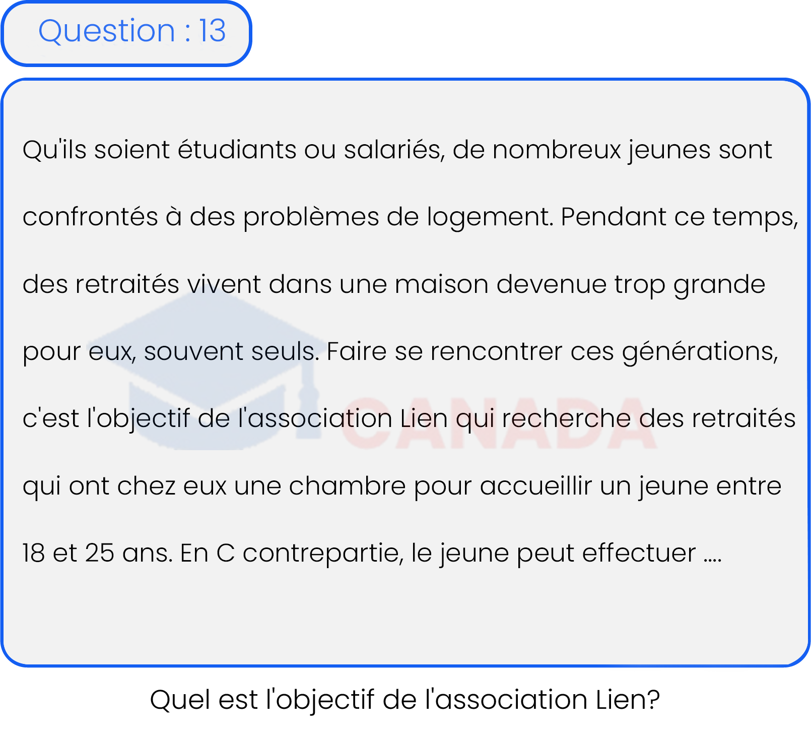 Question 13