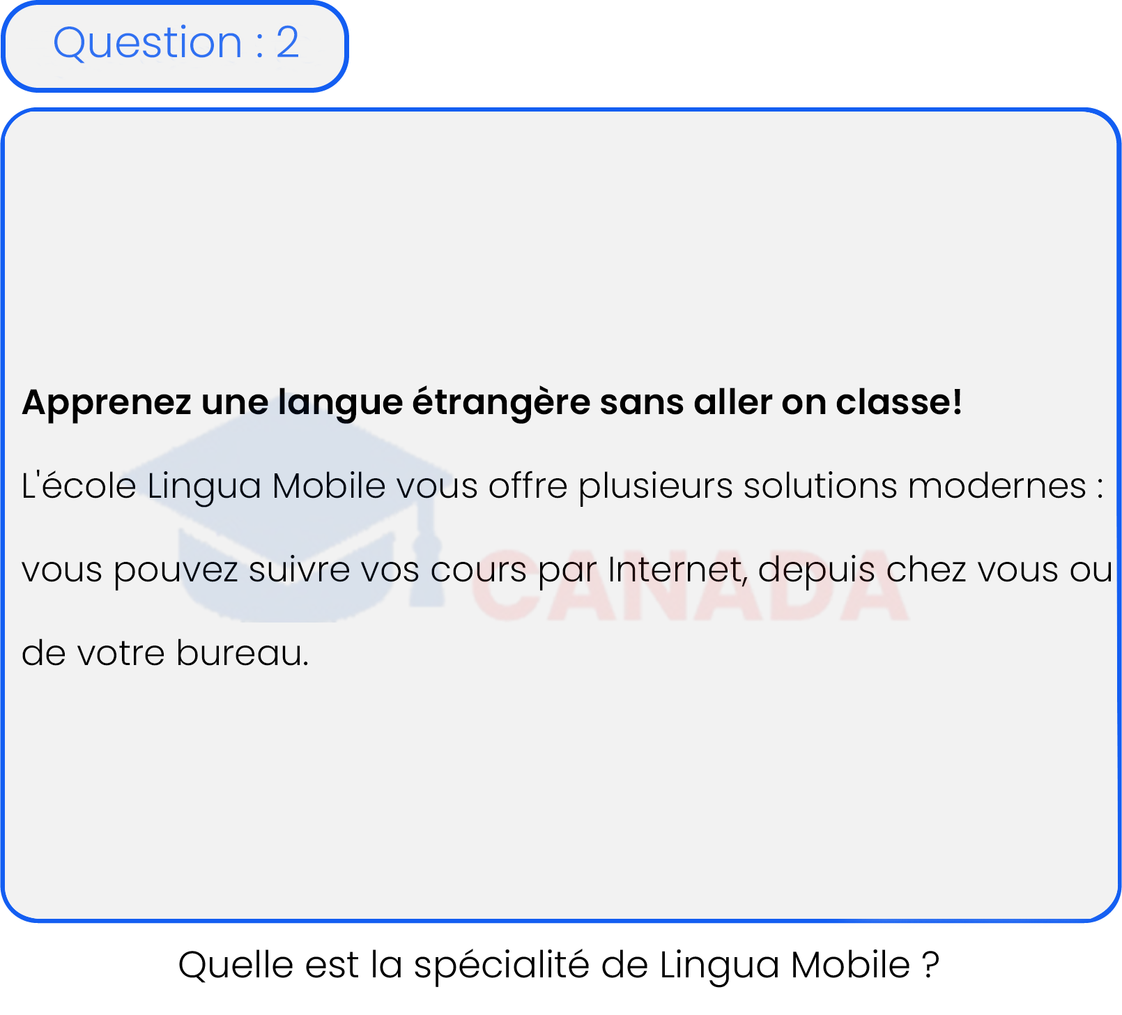 Question 2