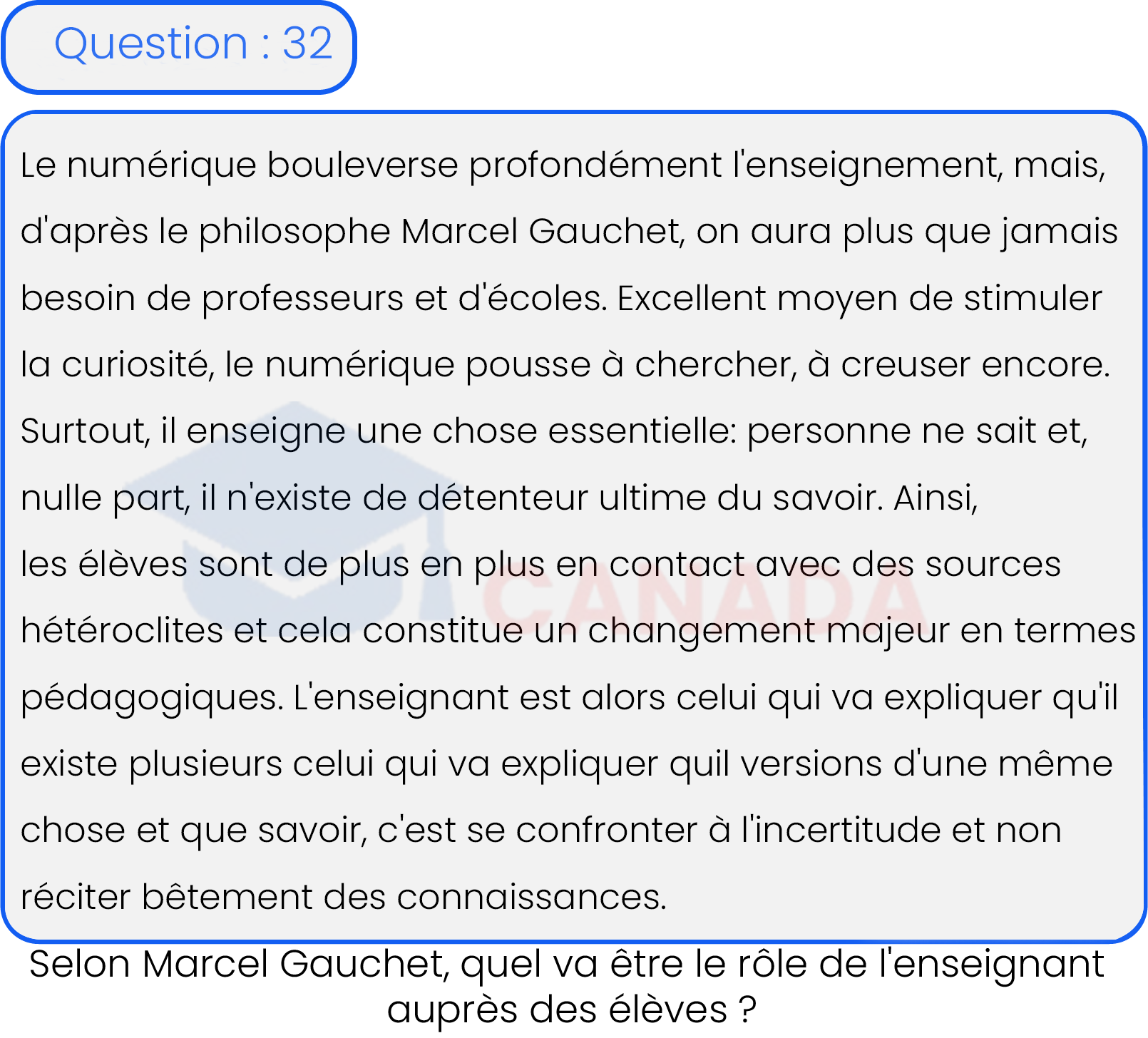 Question 32