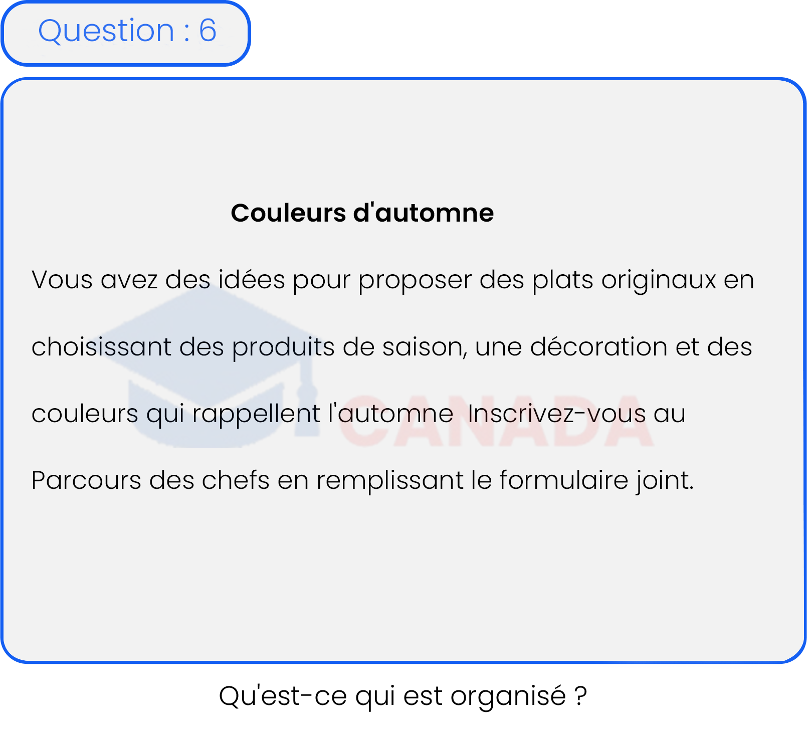 Question 6