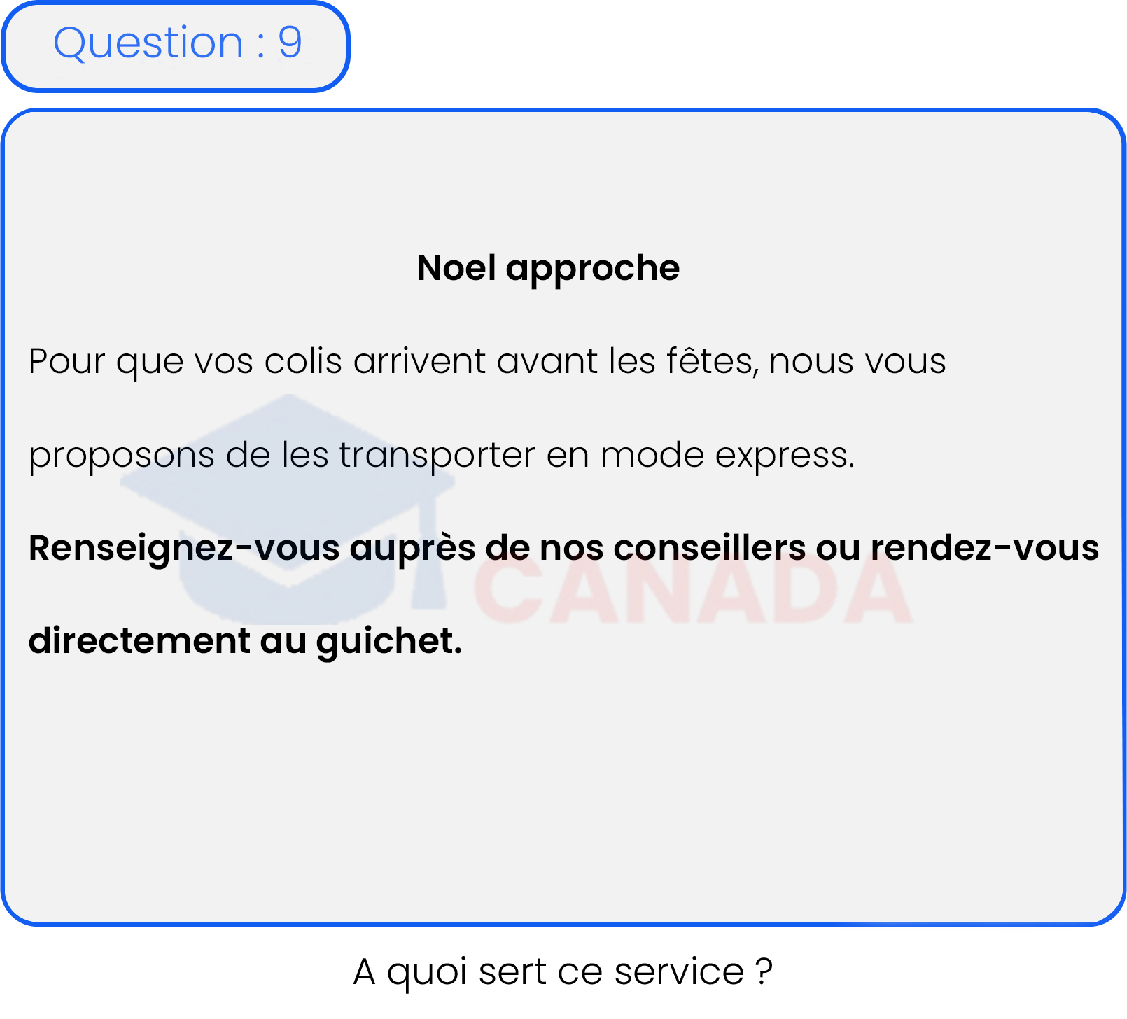 Question 9