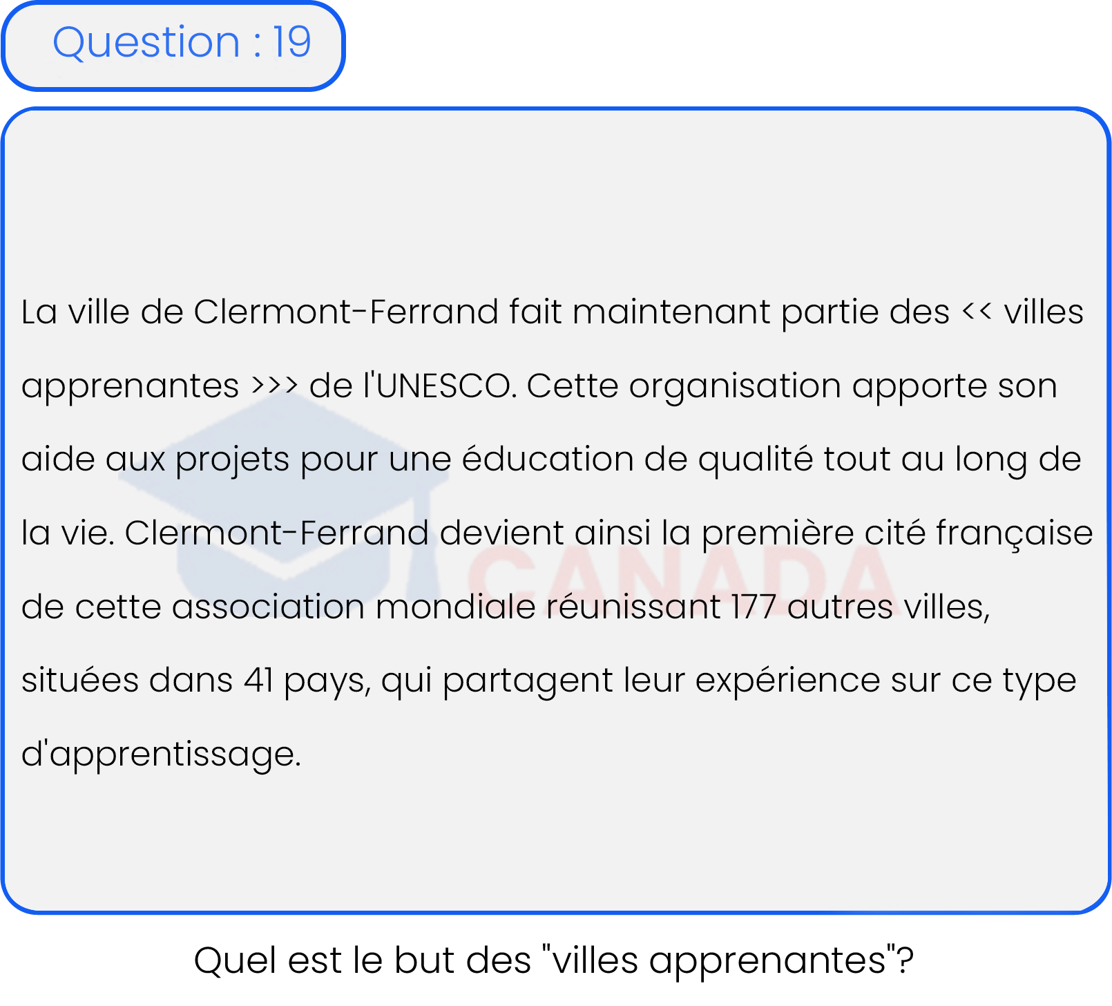 Question 19